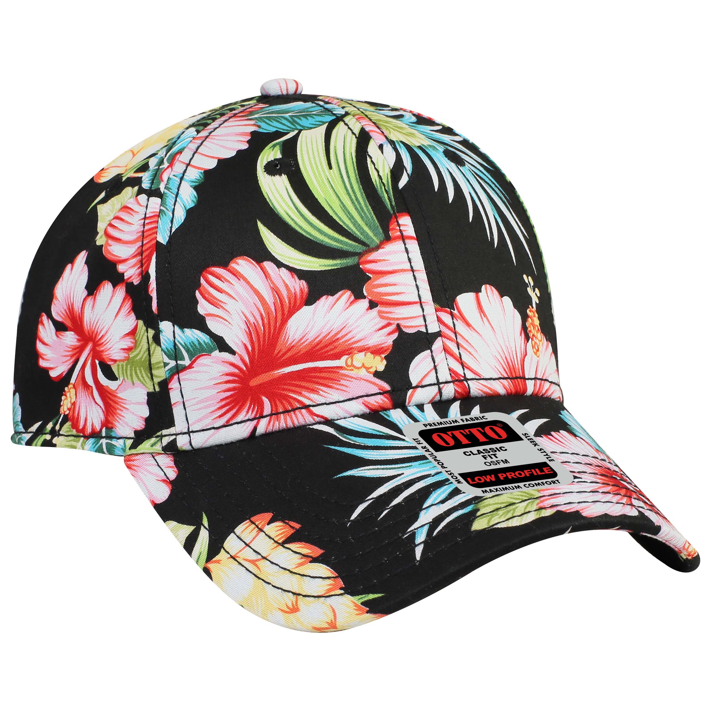 19-061 OTTO CAP 6 Panel Low Profile Baseball Cap