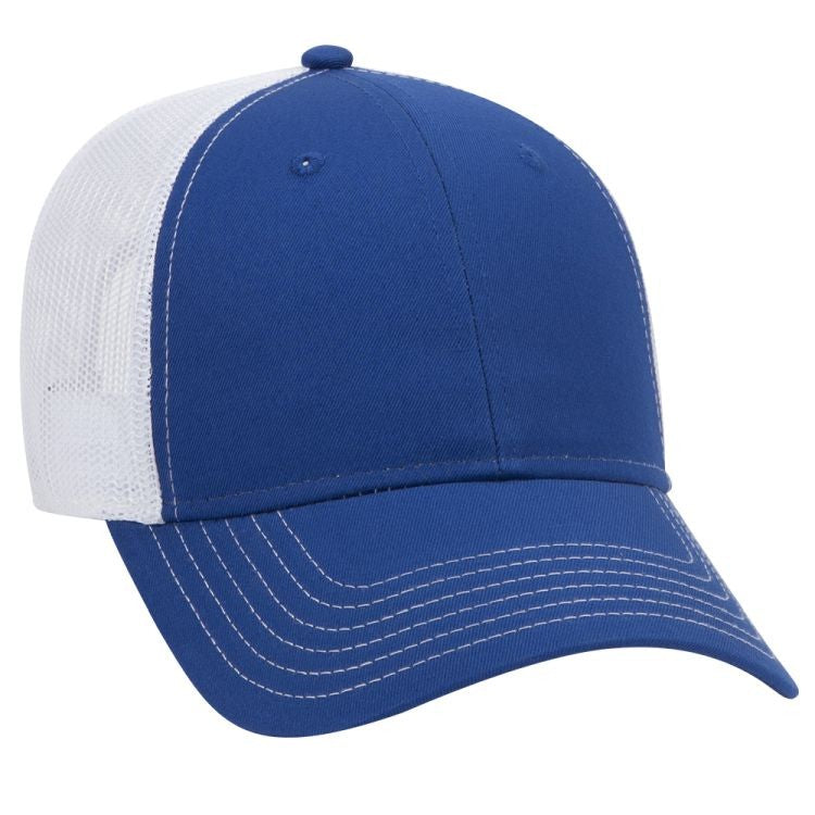 83-1239 OTTO CAP 6 Panel Low Profile Mesh Back Trucker Hat