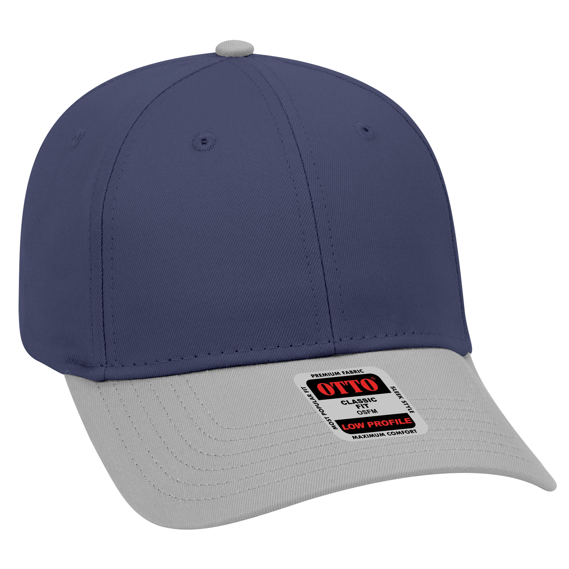 19-536 OTTO CAP 6 Panel Low Profile Baseball Cap