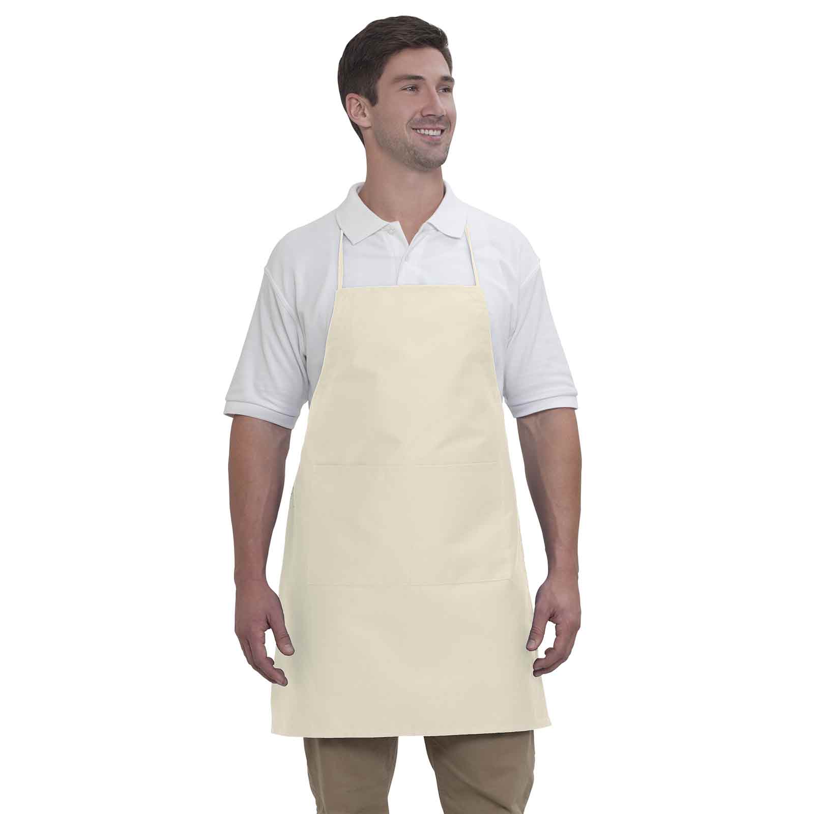 803-401 OTTO 2 Pocket Full Length Adjustable Bib Apron