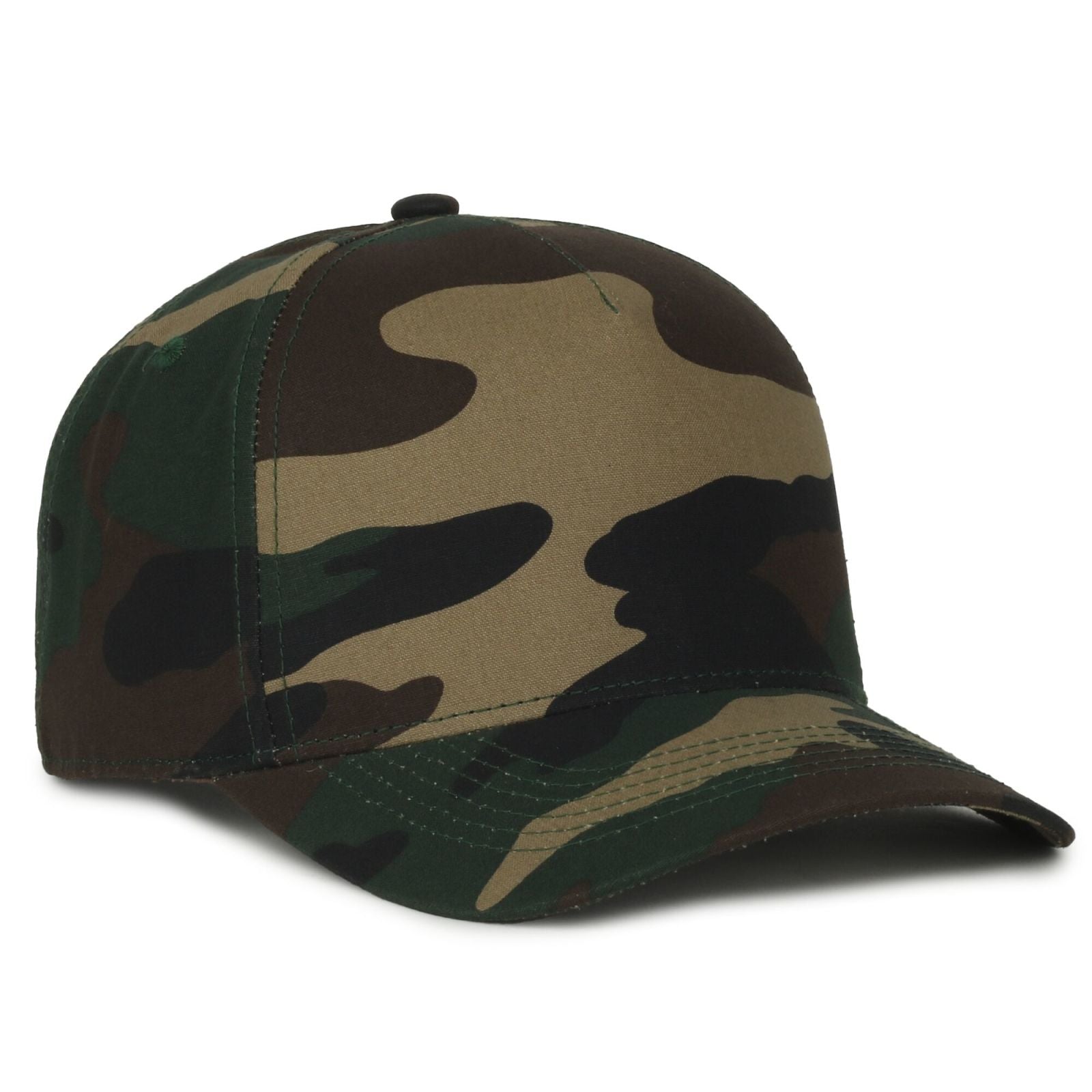 Outdoor Cap GC101 5-Panel Generic Camo Solid Back