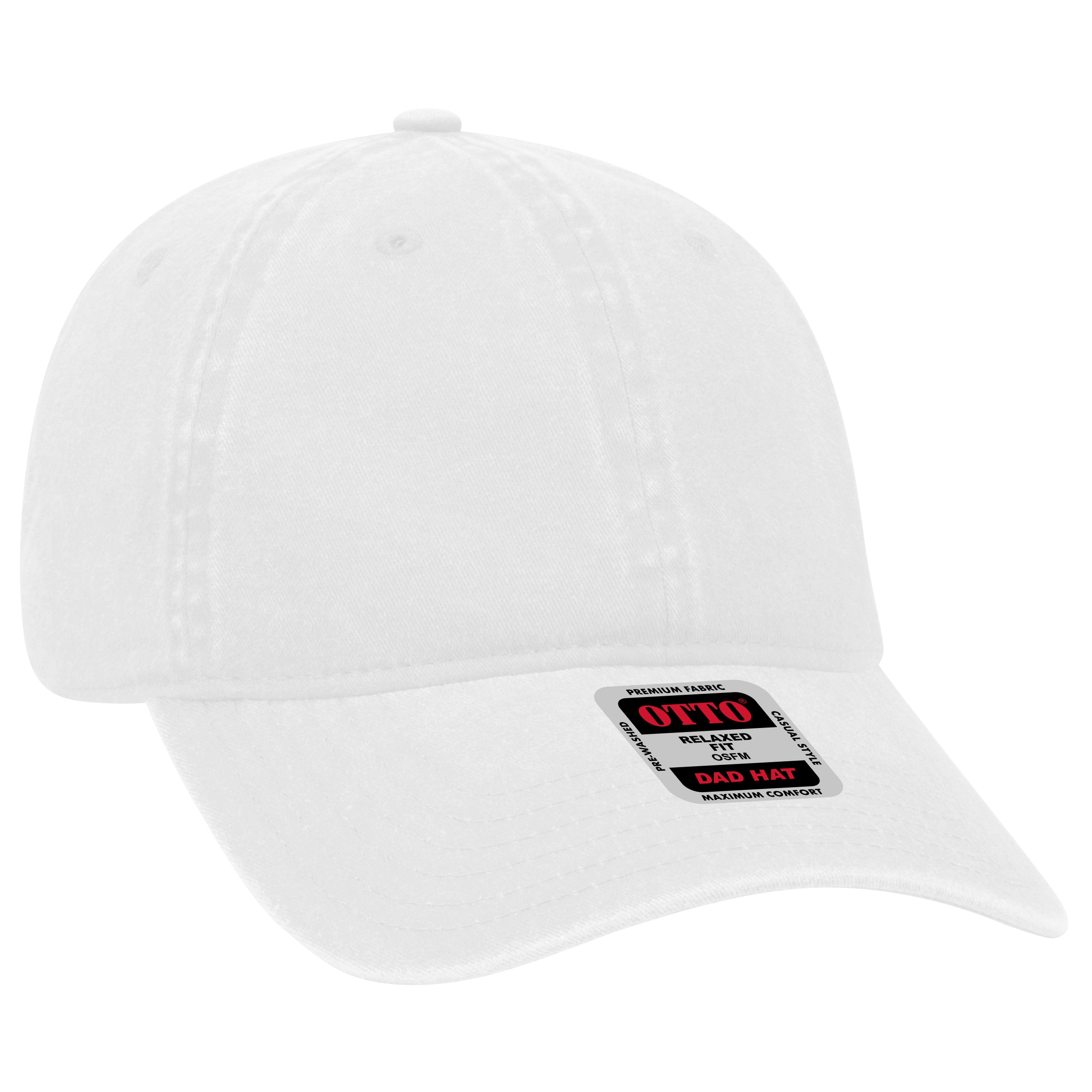 18-202 OTTO CAP 6 Panel Low Profile Dad Hat