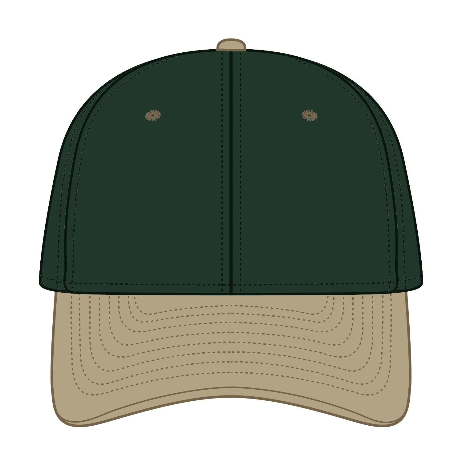 11-194 OTTO CAP "OTTO FLEX" 6 Panel Low Profile Baseball Cap