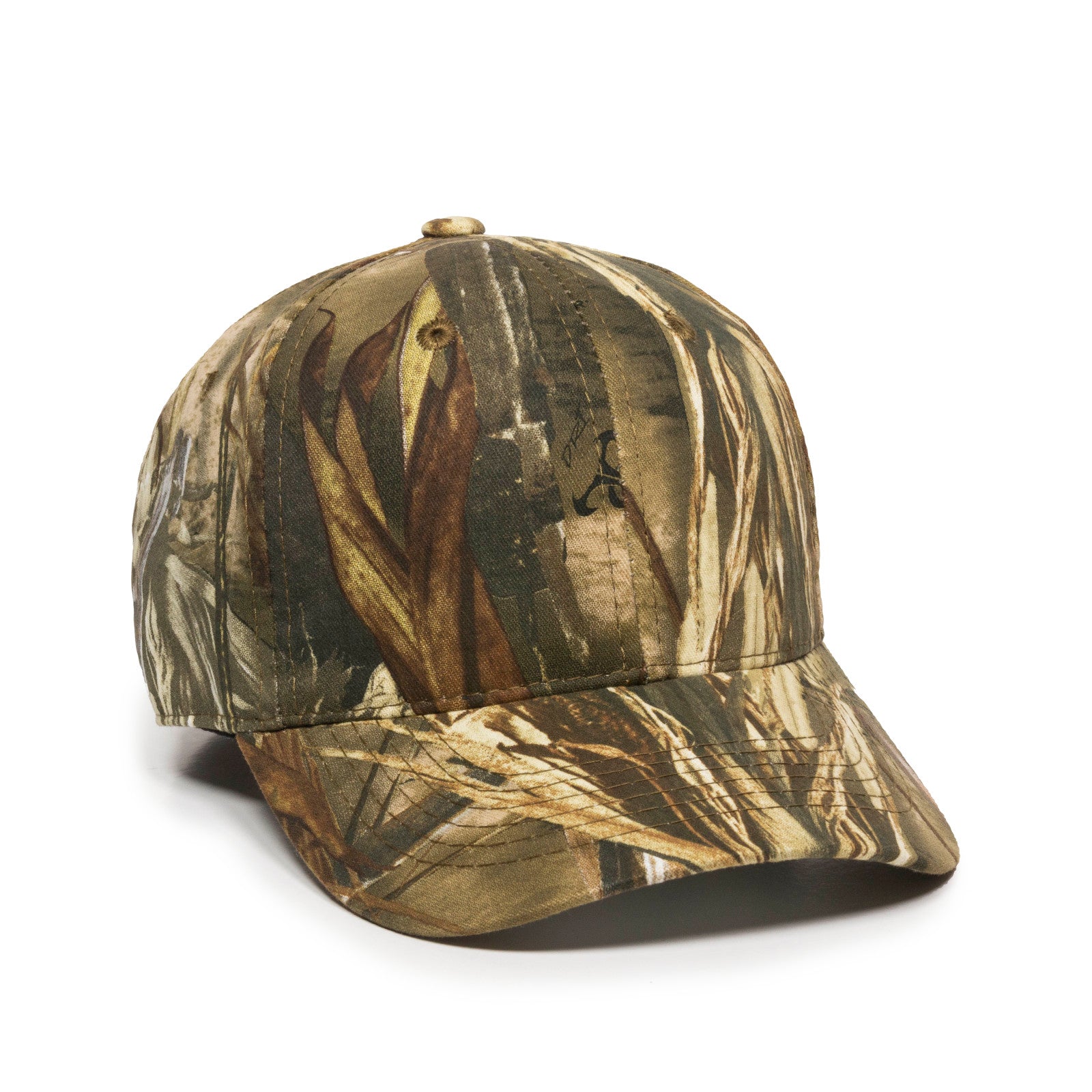 Outdoor Cap 350 Camo Solid Back Cap