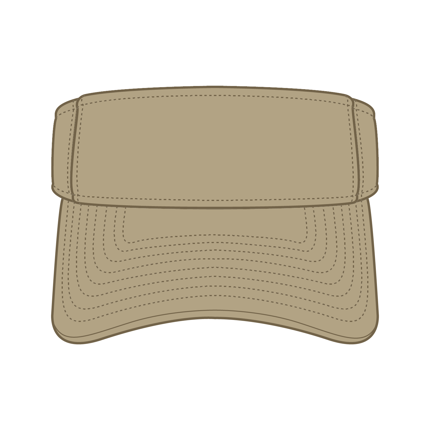 15-279 OTTO CAP "OTTO FLEX" Sun Visor