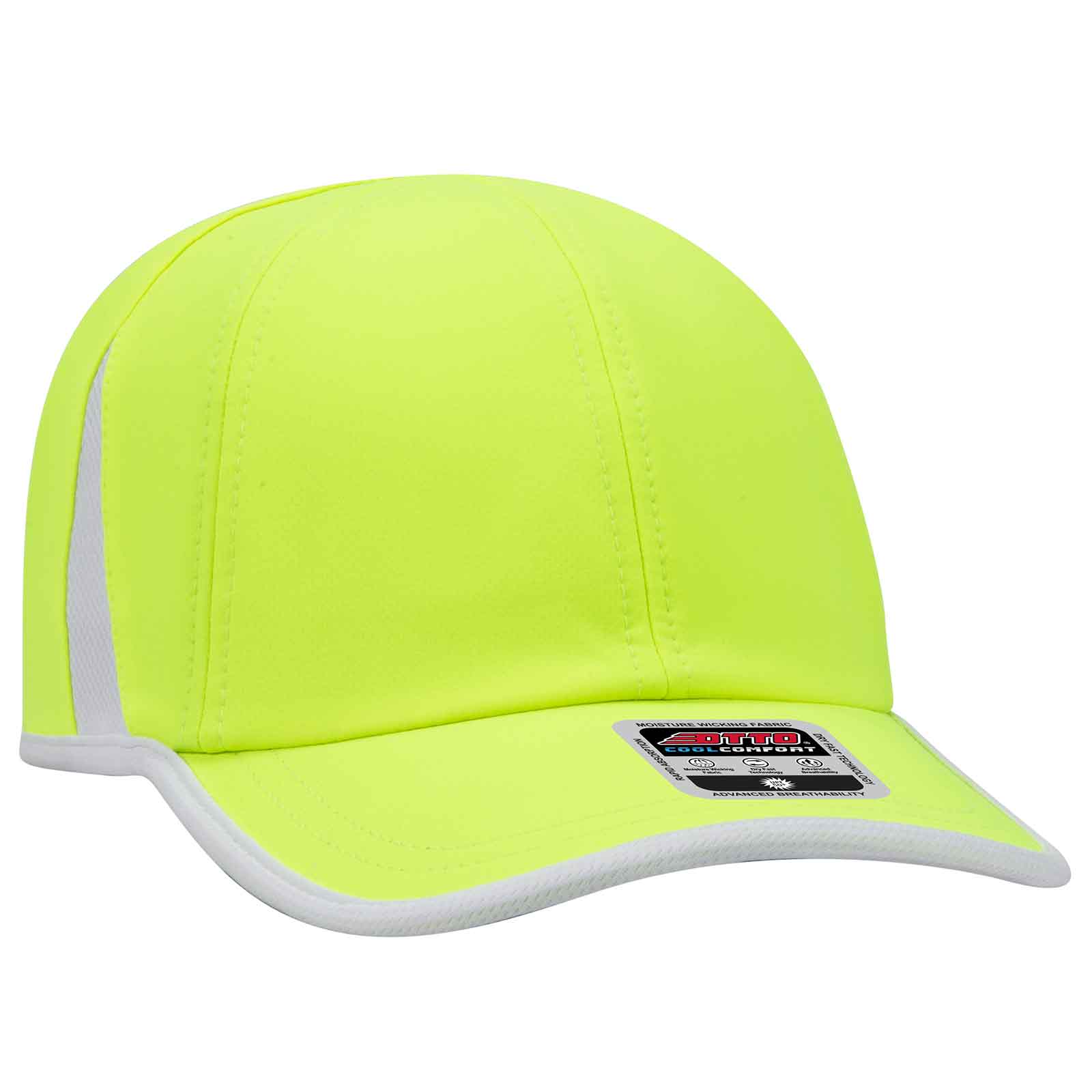 133-1254 OTTO CAP UPF 50+ 6 Panel Running Hat