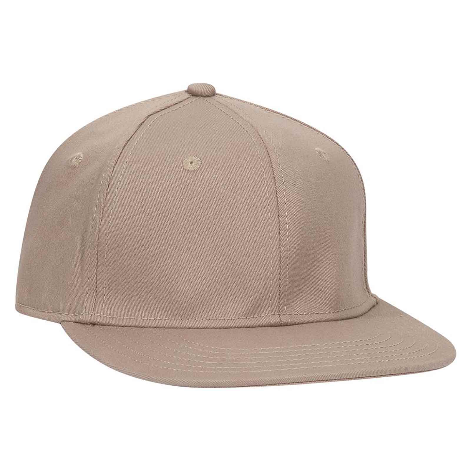 13-725 OTTO CAP "OTTO FLEX" 6 Panel Mid Profile Flat Visor Baseball Cap
