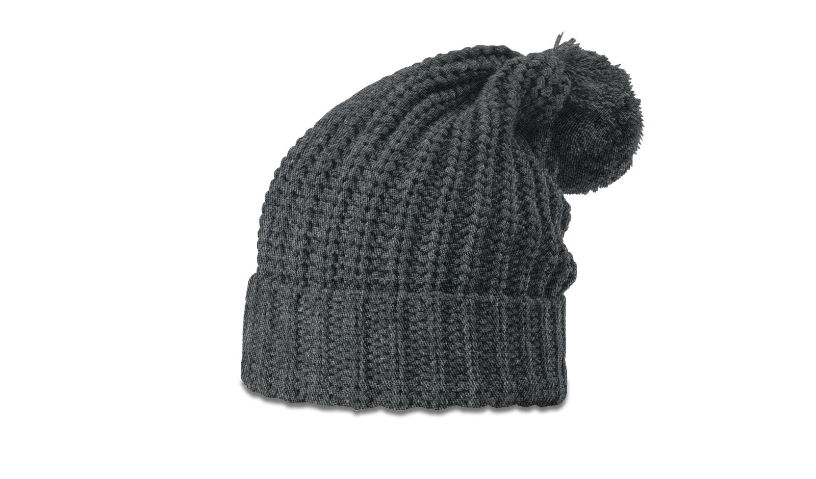Richardson 143 Chunk Cable Beanie with Cuff &amp; Pom