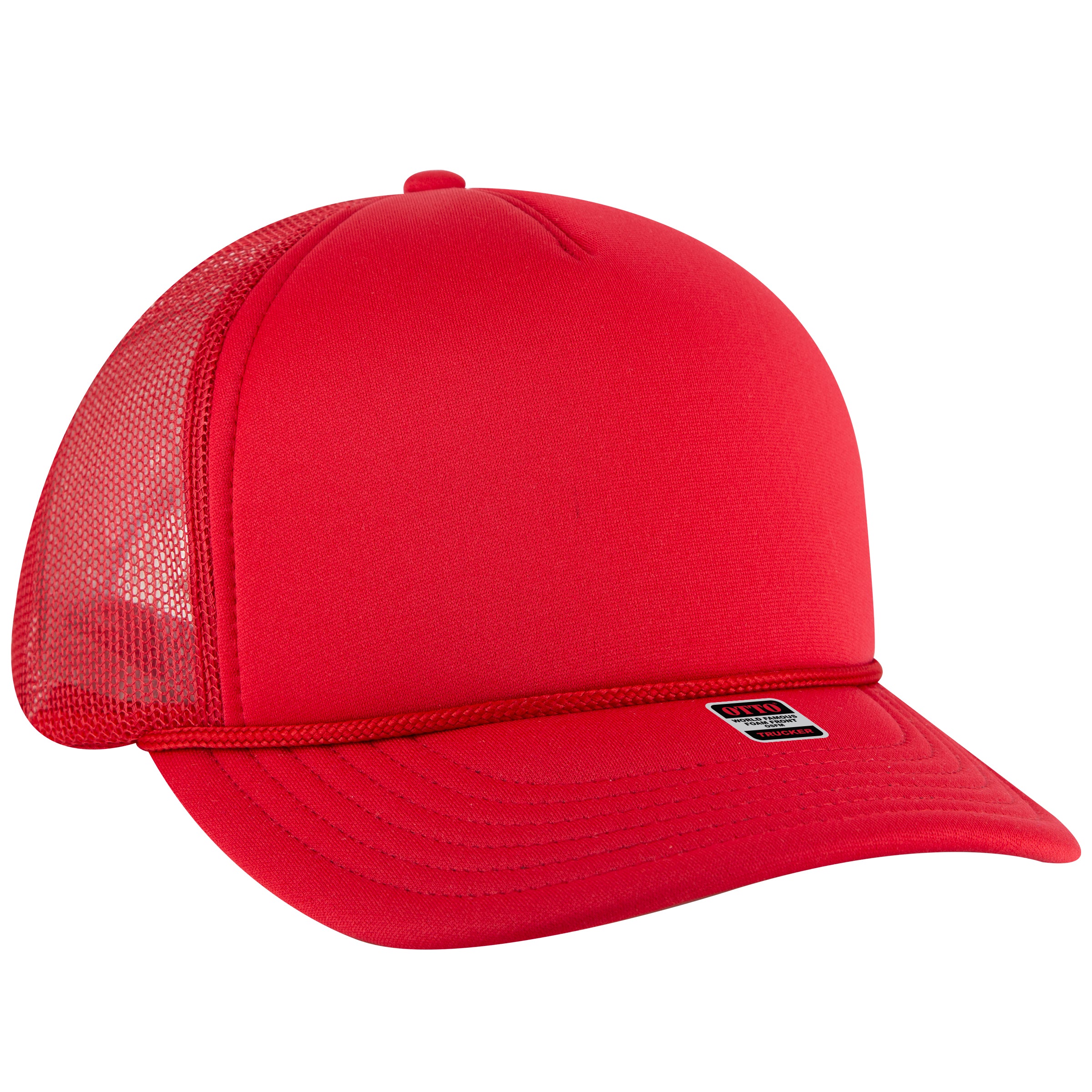 39950-2 OTTO CAP 5 Panel Pro Style Mesh Back Trucker Hat
