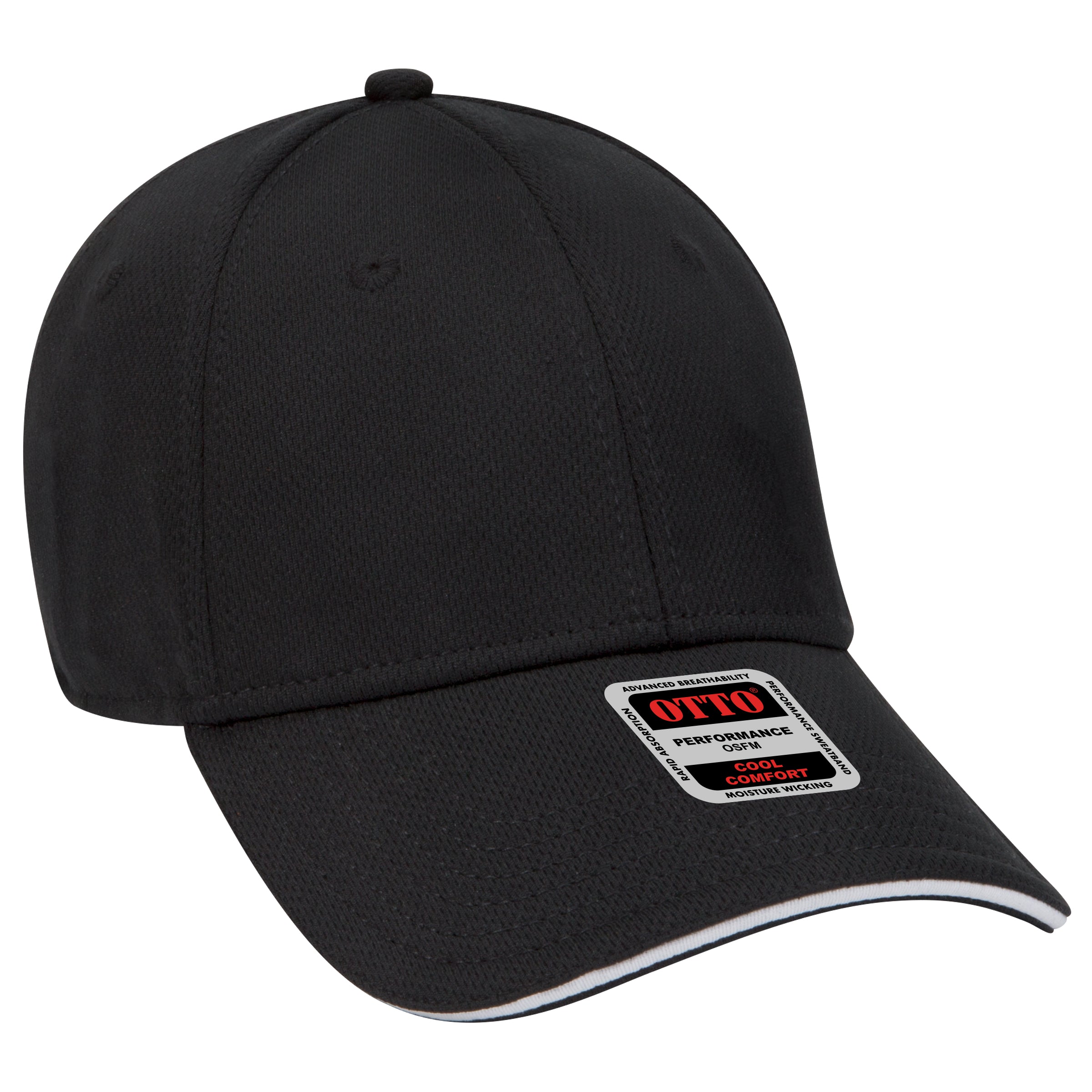 23-735 OTTO CAP 6 Panel Low Profile Baseball Cap