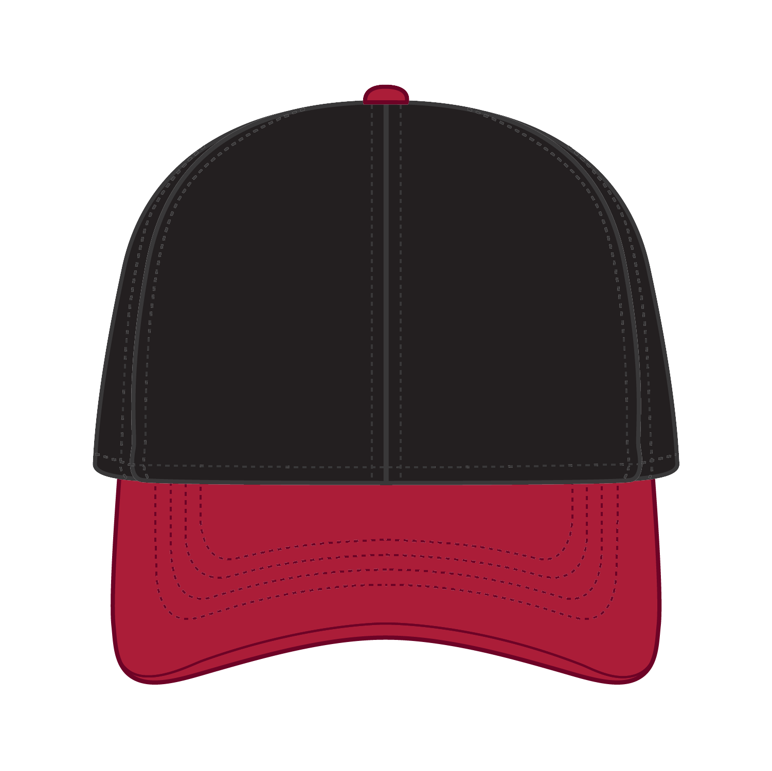 69-291 OTTO CAP 4 Panel Ponytail Cap