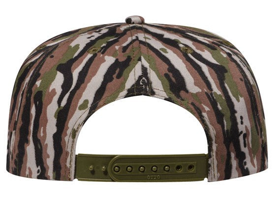 46-047 OTTO CAP Camouflage 5 Panel Mid Profile Baseball Cap