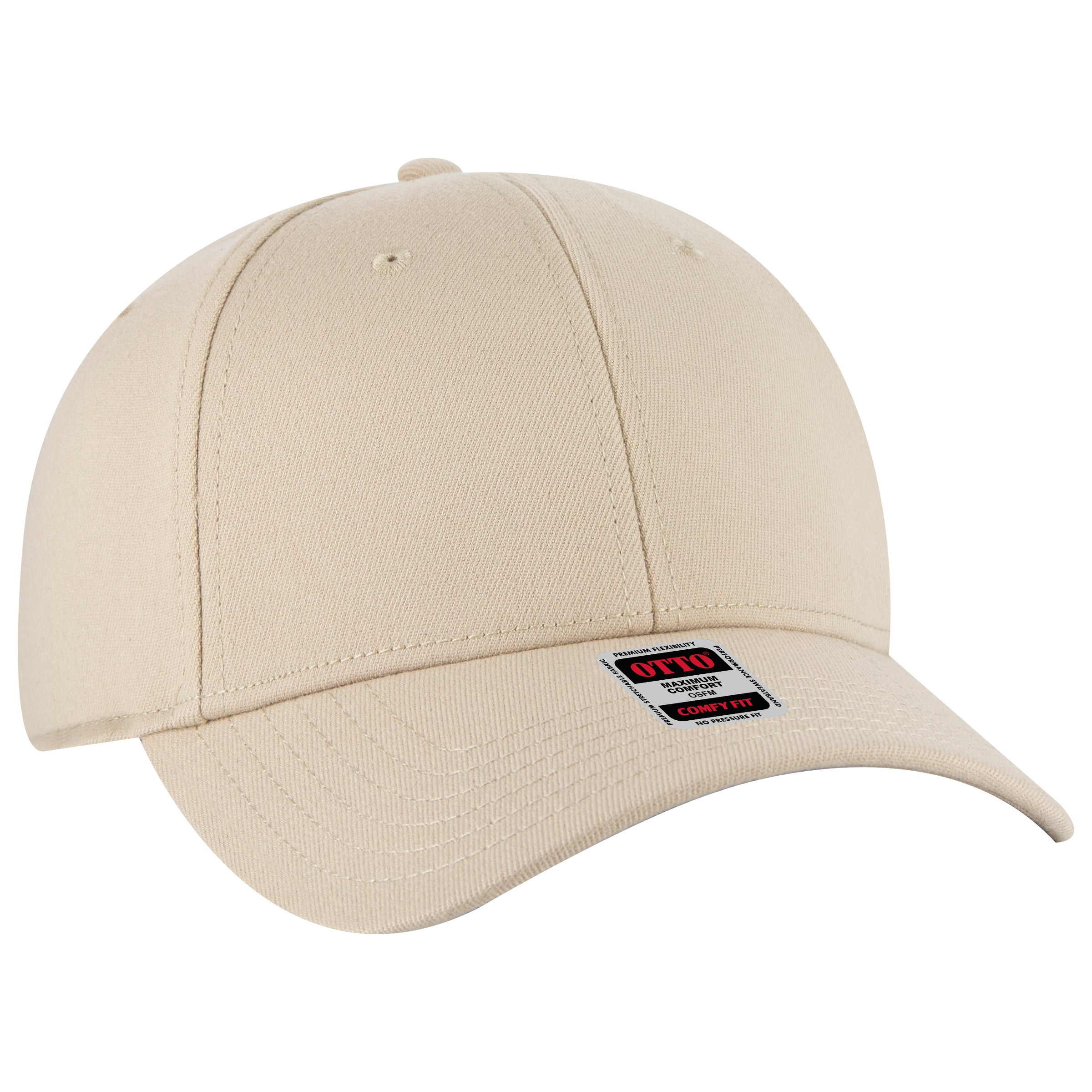 19-1 OTTO CAP "OTTO COMFY FIT" 6 Panel Low Profile Style Baseball Cap - 2