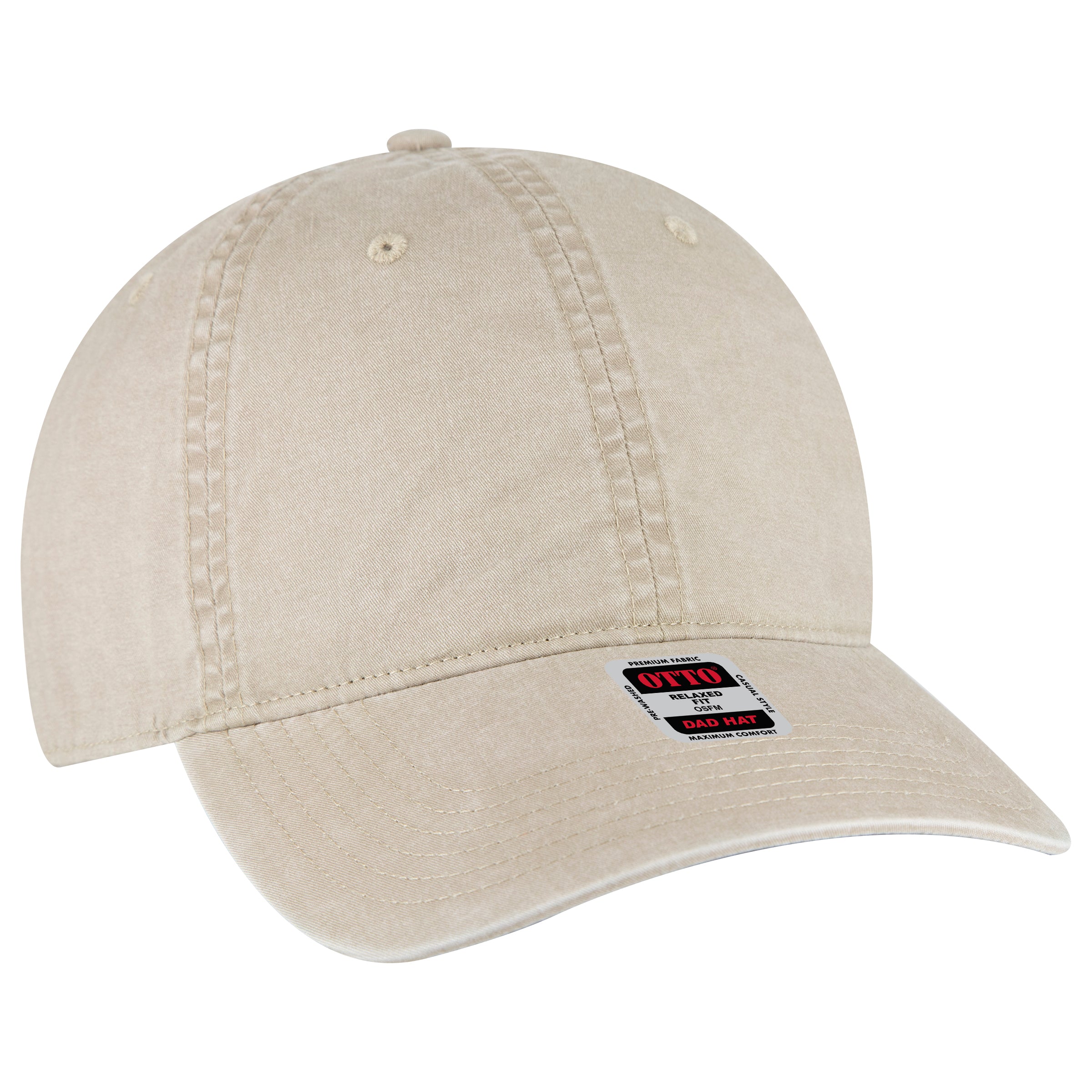 18-201 OTTO CAP 6 Panel Low Profile Style Dad Hat