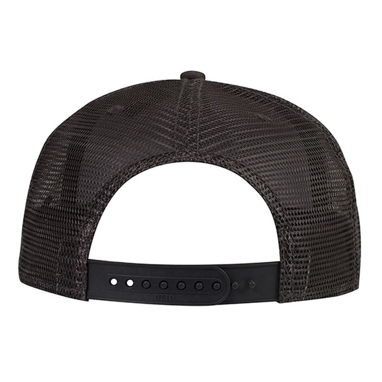 154-1124 OTTO CAP "OTTO SNAP" 5 Panel Mid Profile Mesh Back Trucker Snapback Hat