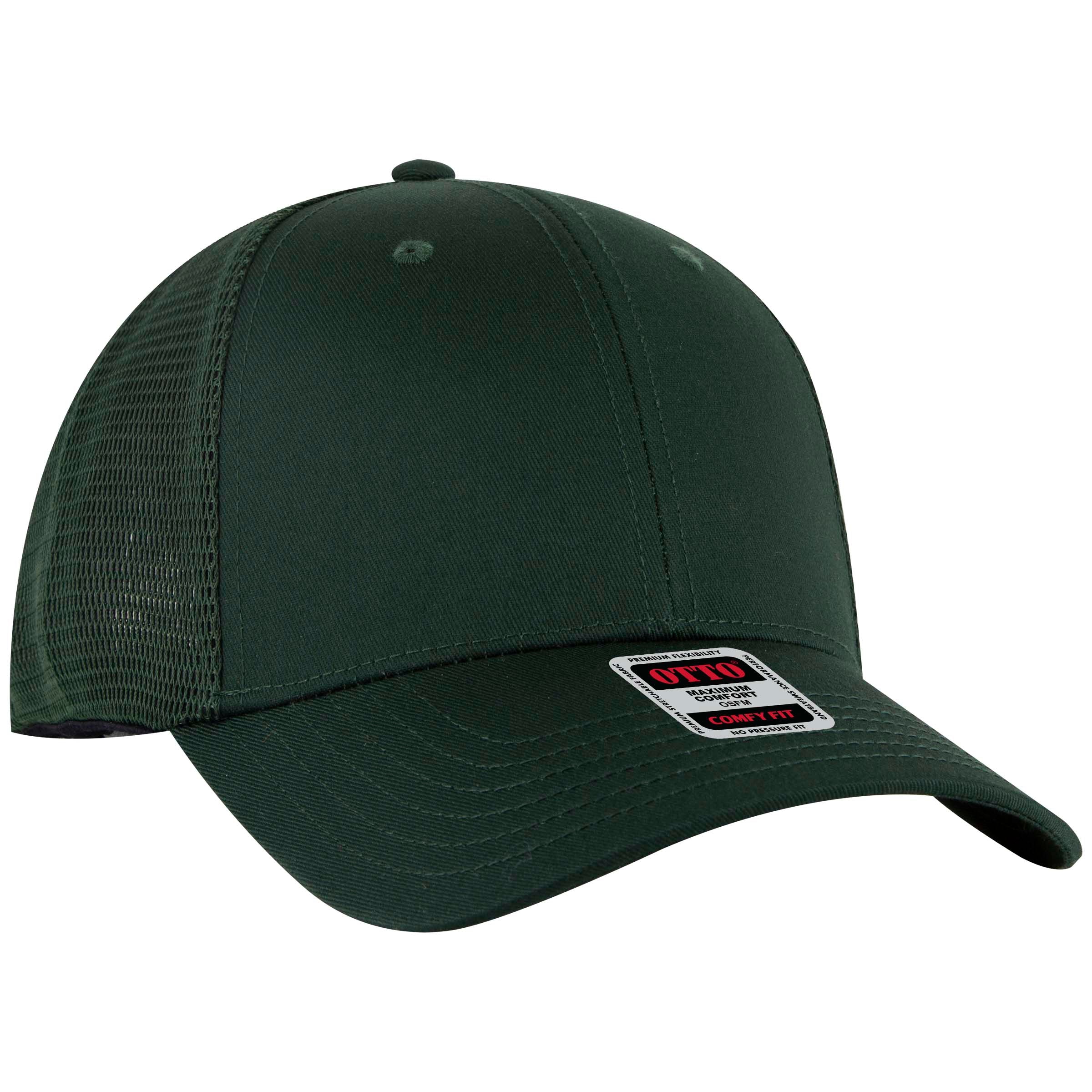 83-2 OTTO CAP "OTTO COMFY FIT" 6 Panel Low Profile Mesh Back Trucker Hat