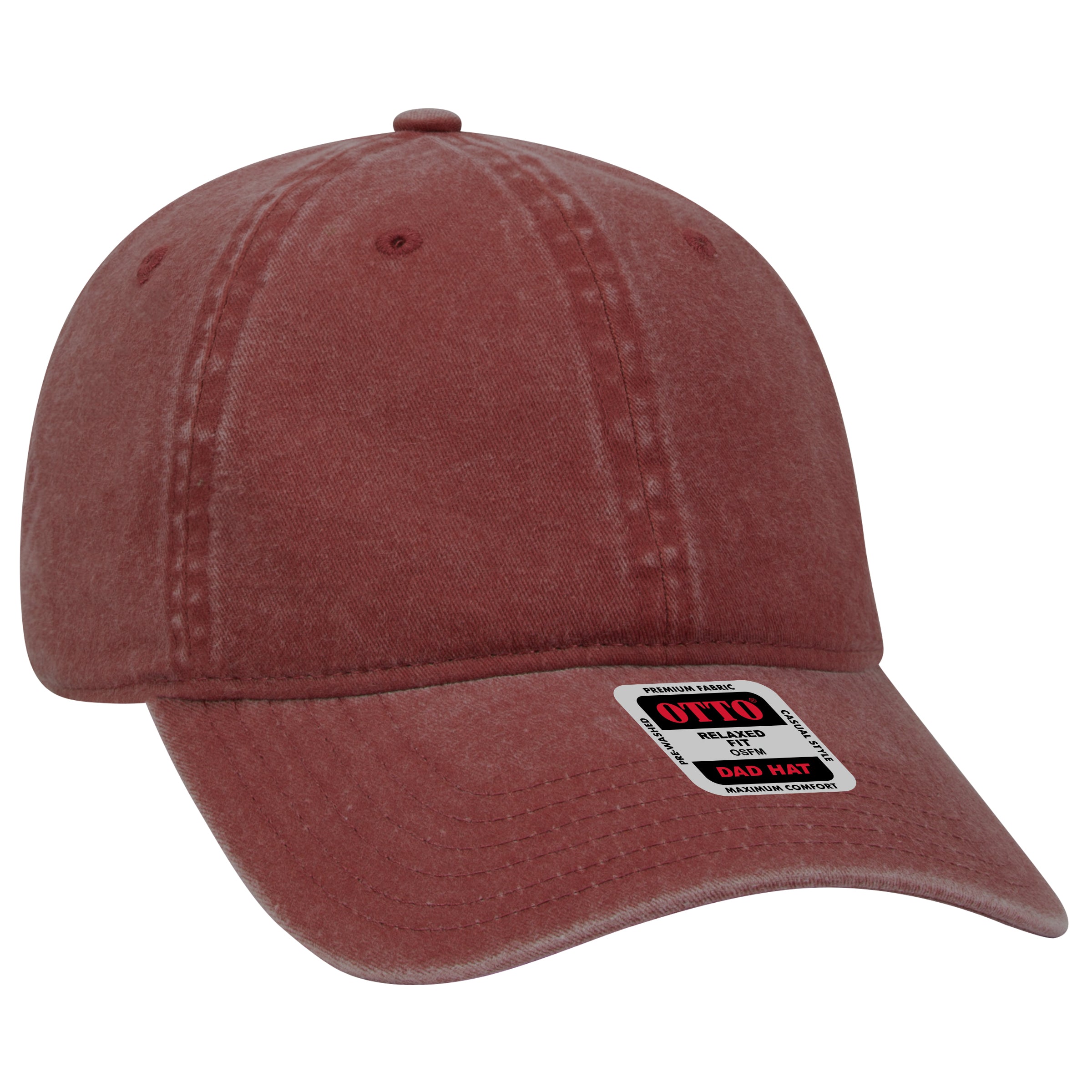 18-202 OTTO CAP 6 Panel Low Profile Dad Hat