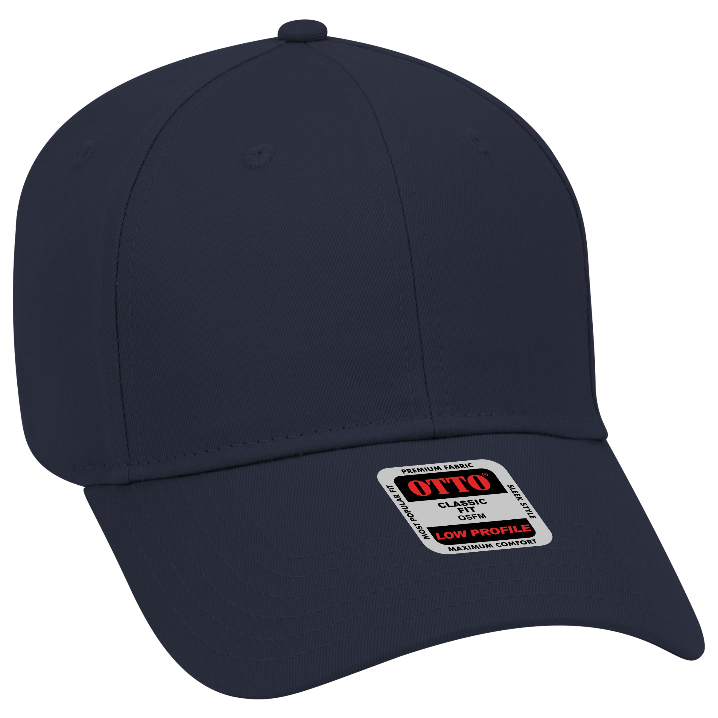 18-553 OTTO CAP 6 Panel Low Profile Baseball Cap