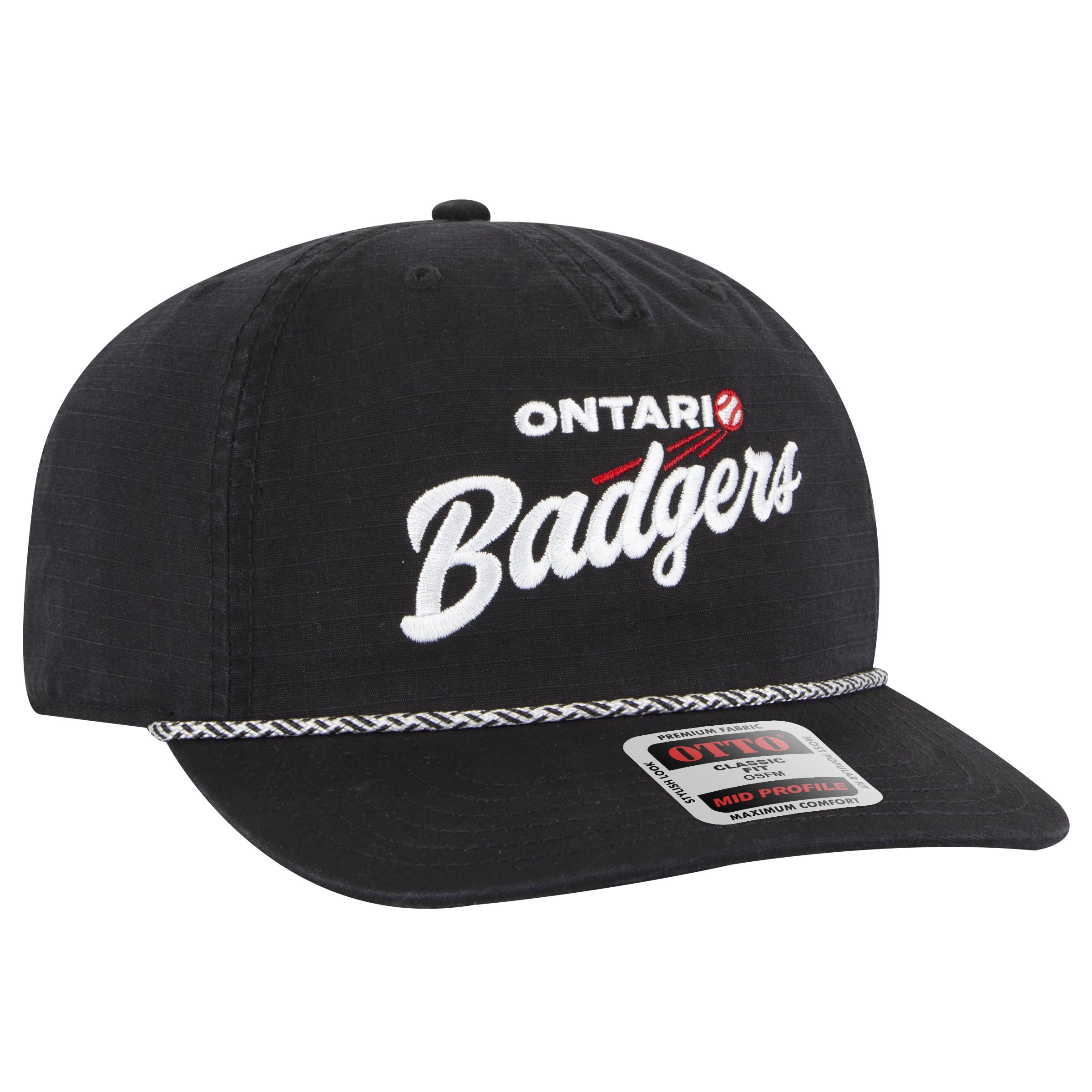 1959-1 OTTO CAP 5 Panel Mid Profile Baseball Hat