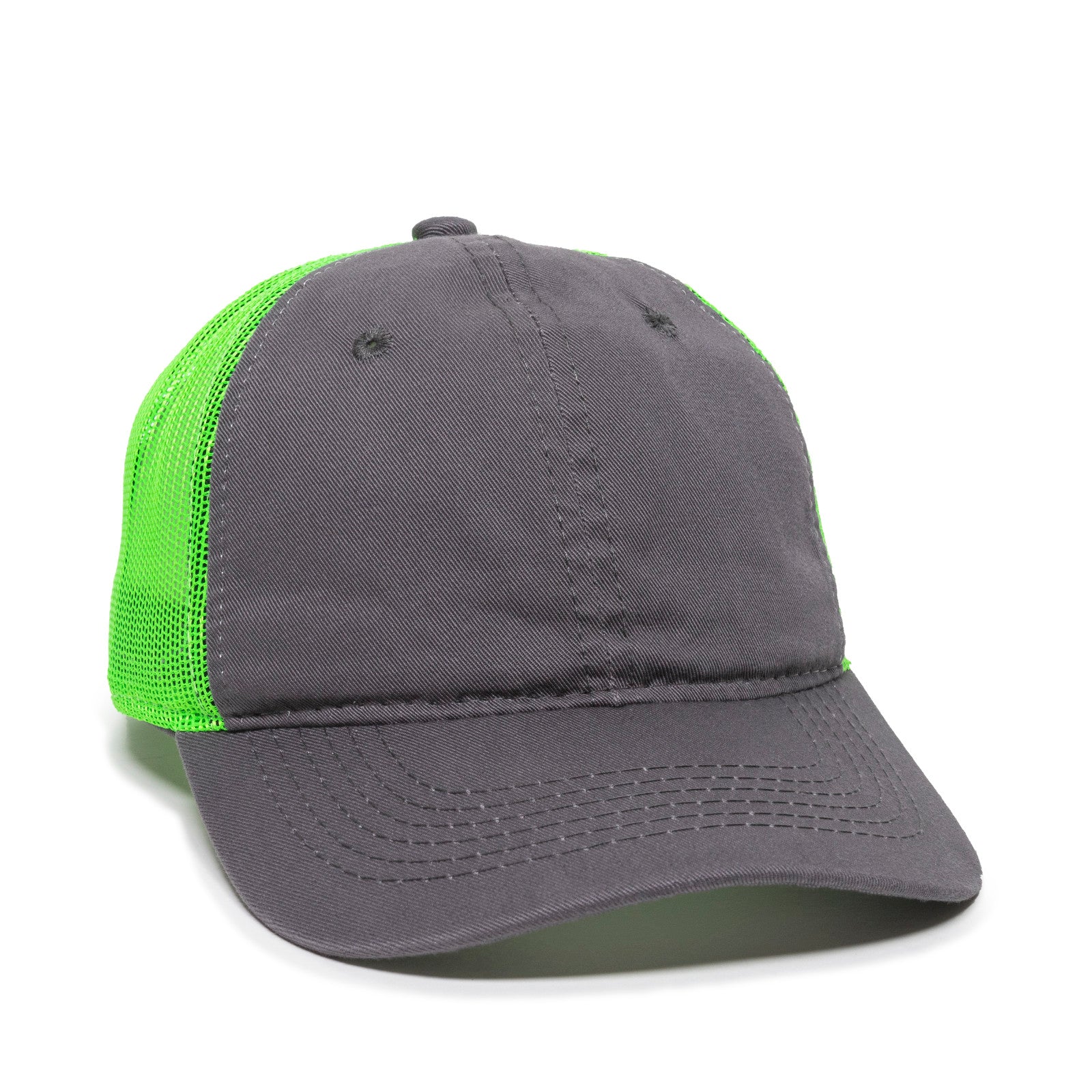 Outdoor Cap FWT-130 Garment Washed Hook Loop