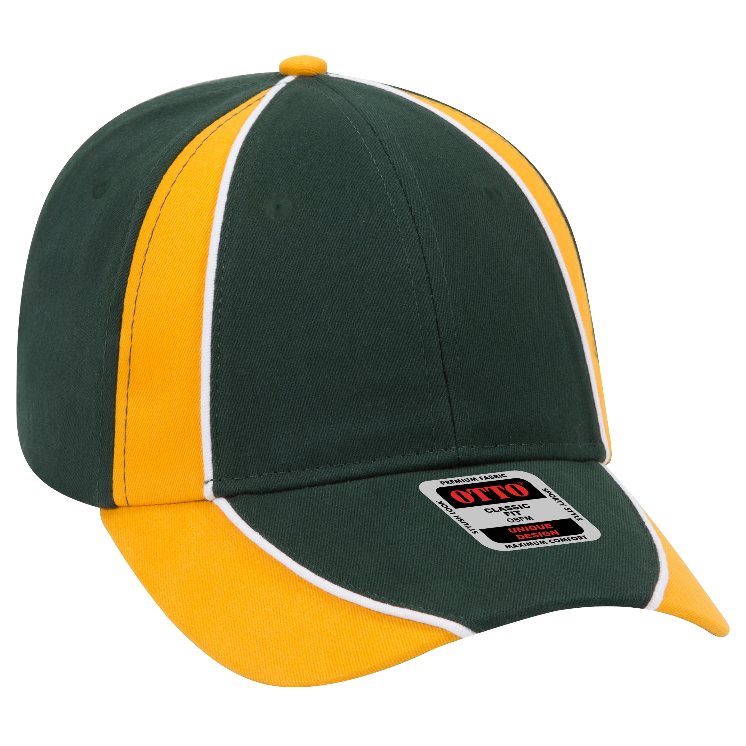19-701 OTTO CAP 6 Panel Low Profile Baseball Cap