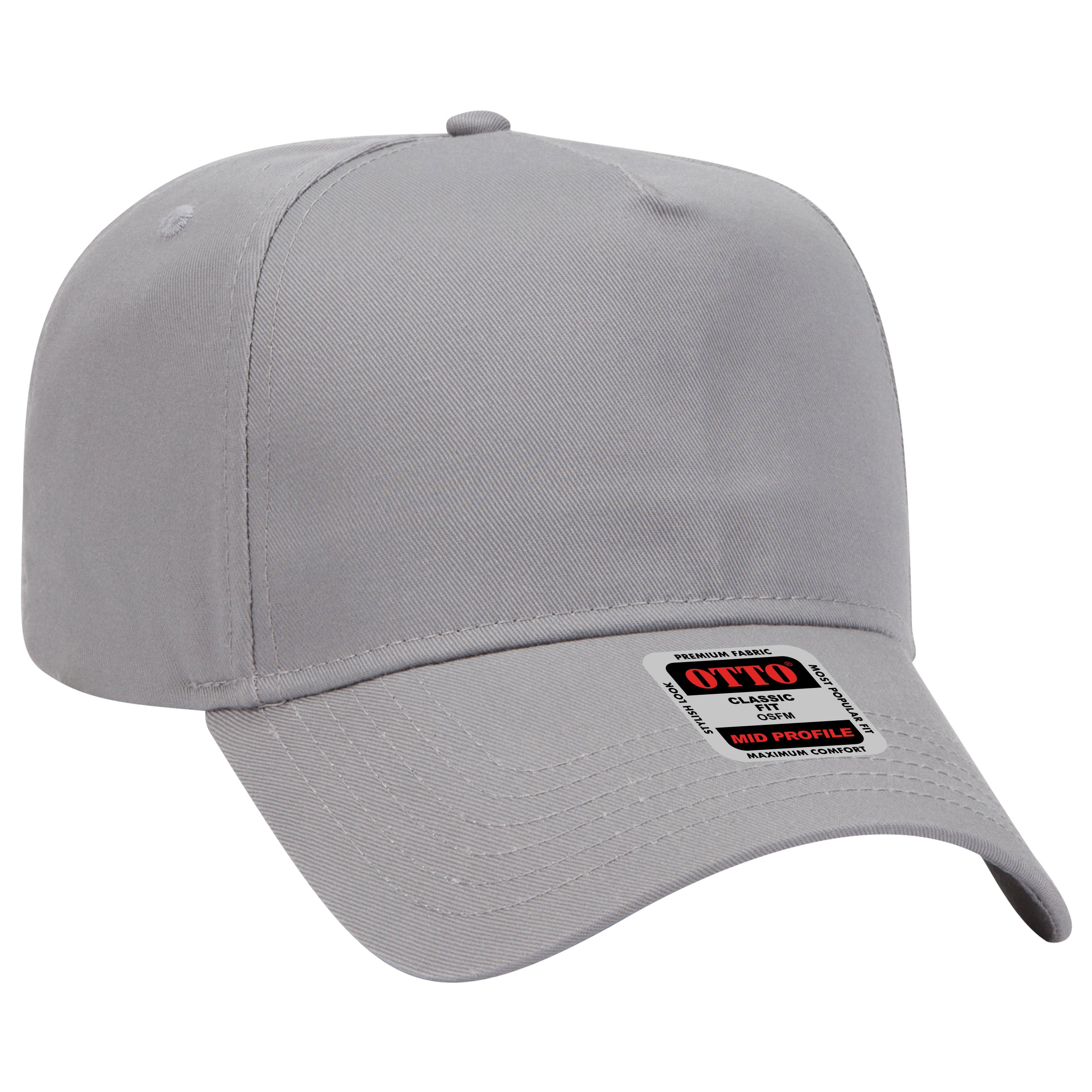 31-069 OTTO CAP 5 Panel Mid Profile Baseball Cap