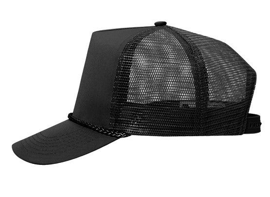 39-071 OTTO CAP 5 Panel Mid Profile Mesh Back Trucker Hat