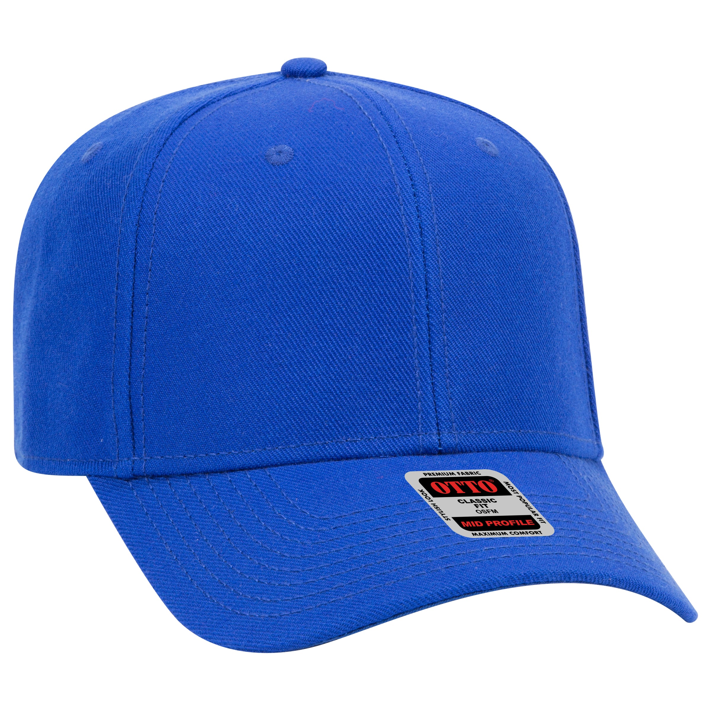 27-210 OTTO CAP 6 Panel Mid Profile Baseball Cap
