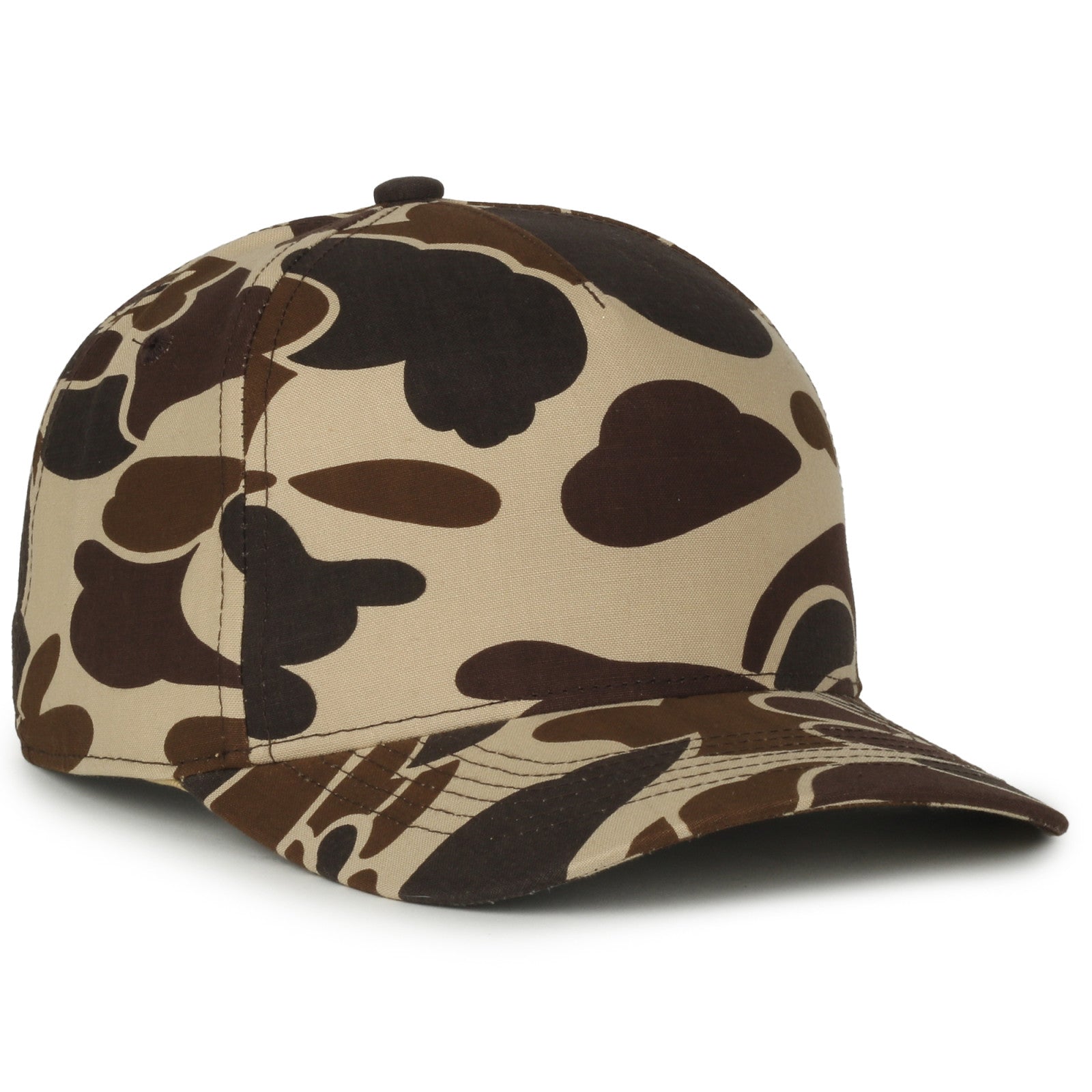Outdoor Cap GC101 5-Panel Generic Camo Solid Back