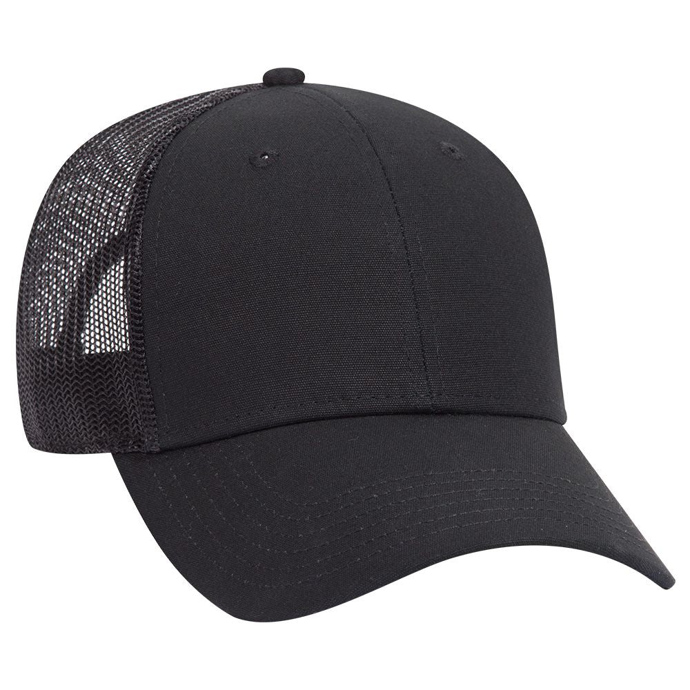 83-1273 OTTO CAP 6 Panel Low Profile Mesh Back Trucker Hat