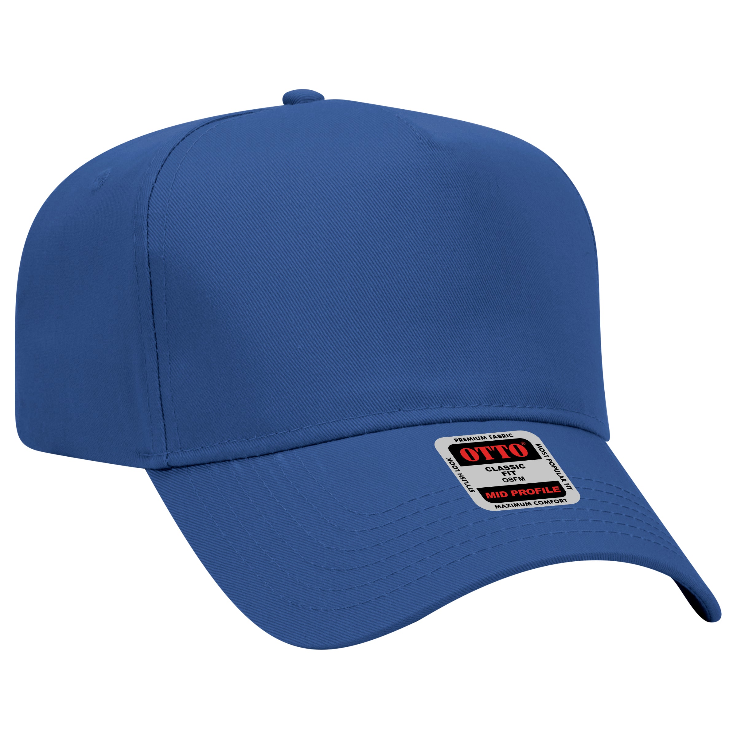 31-069 OTTO CAP 5 Panel Mid Profile Baseball Cap