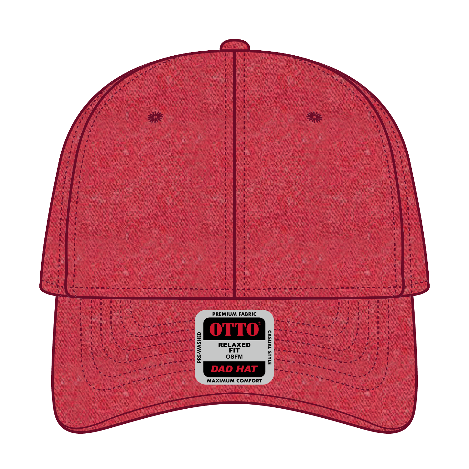 18-202 OTTO CAP 6 Panel Low Profile Dad Hat