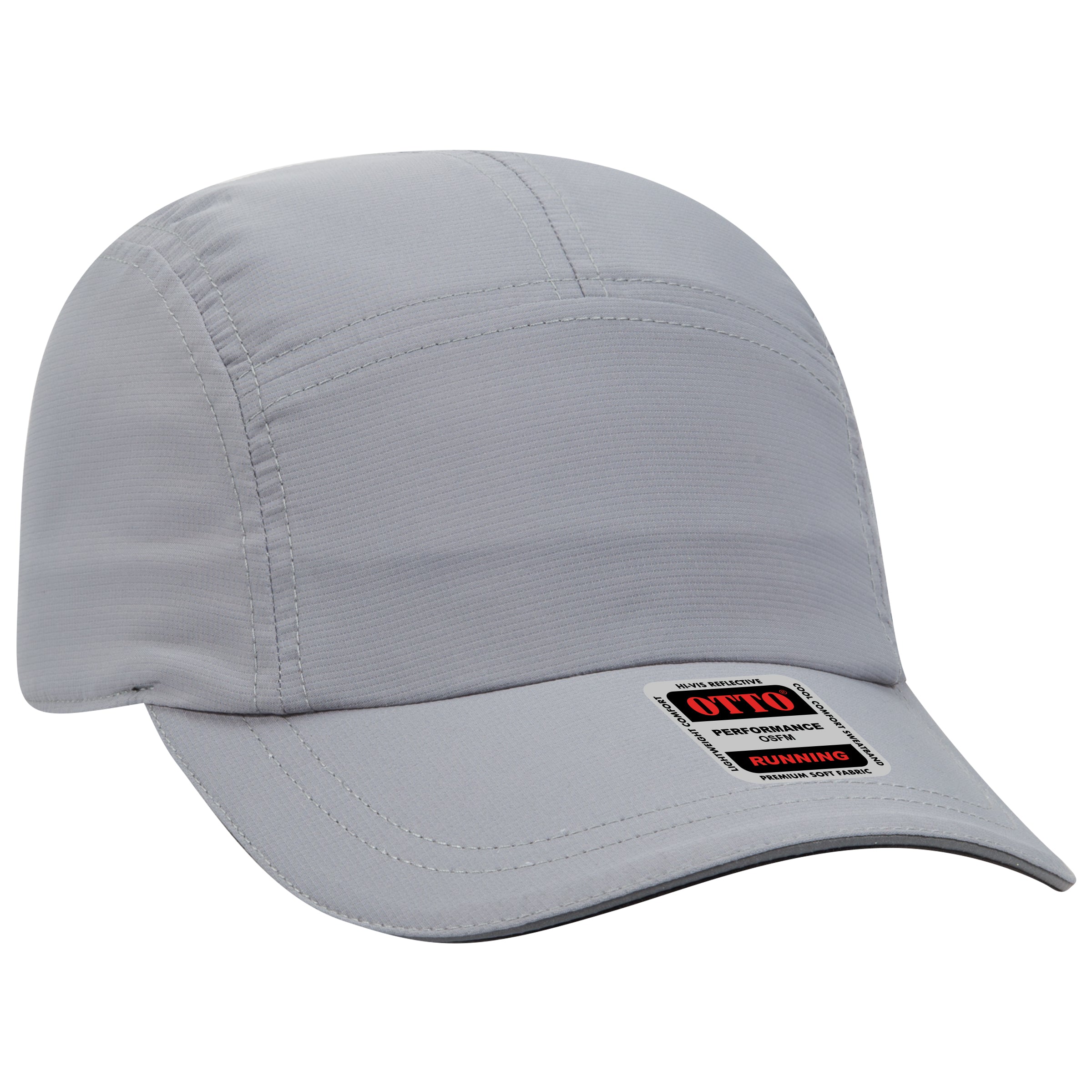 133-1252 OTTO CAP Reflective 5 Panel Running Hat