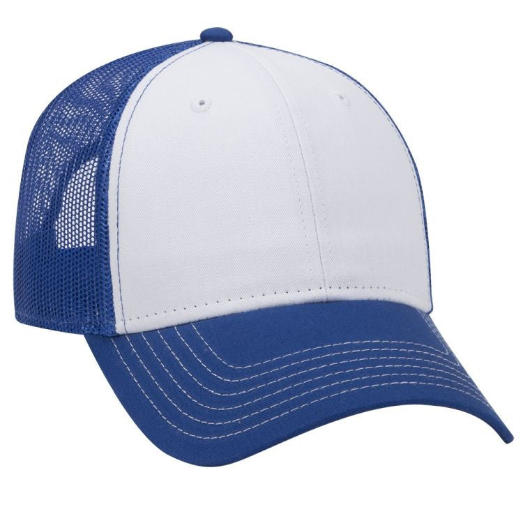 83-1239 OTTO CAP 6 Panel Low Profile Mesh Back Trucker Hat