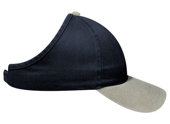 69-382 OTTO CAP 4 Panel Ponytail Cap