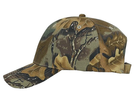 78-835 OTTO CAP Camouflage 6 Panel Low Profile Baseball Cap