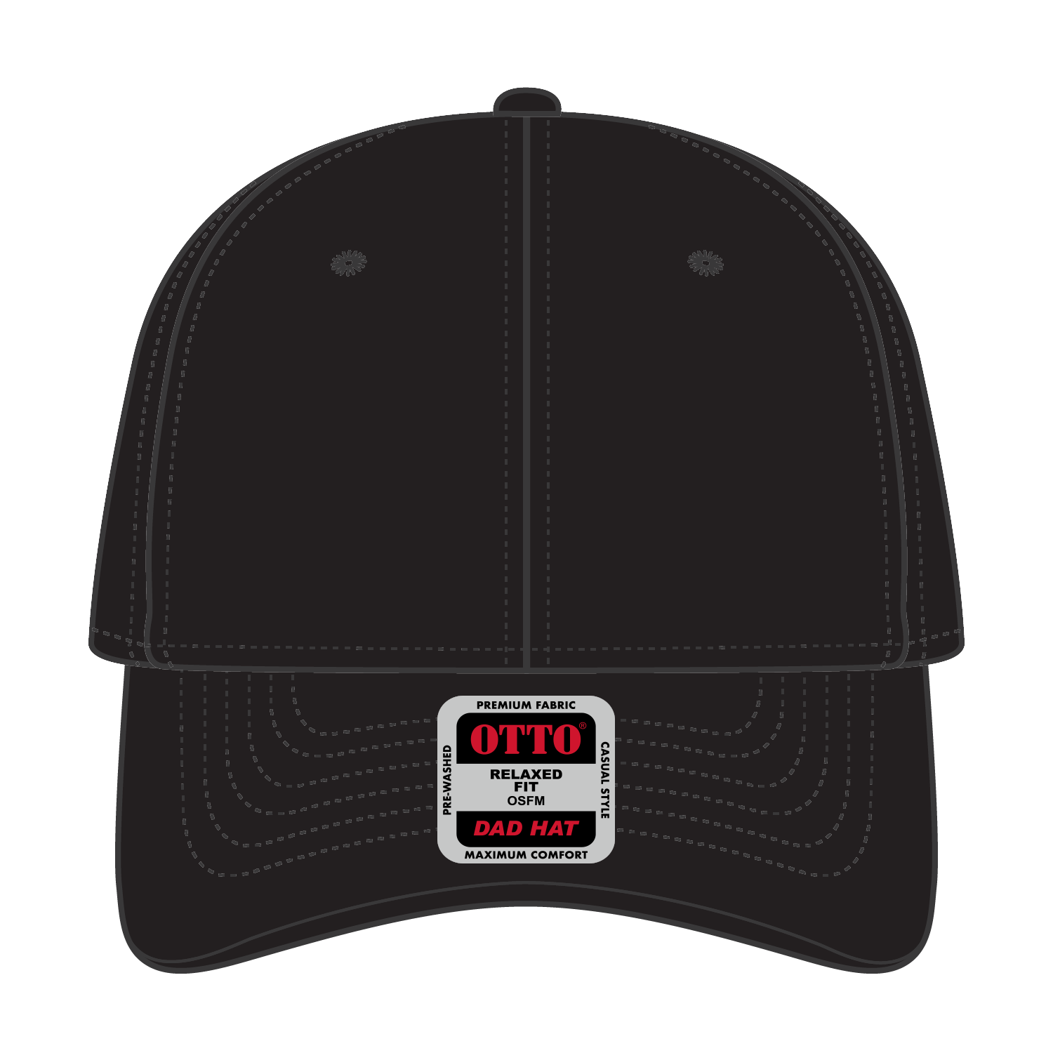 18-1249 OTTO CAP 6 Panel Low Profile Dad Hat