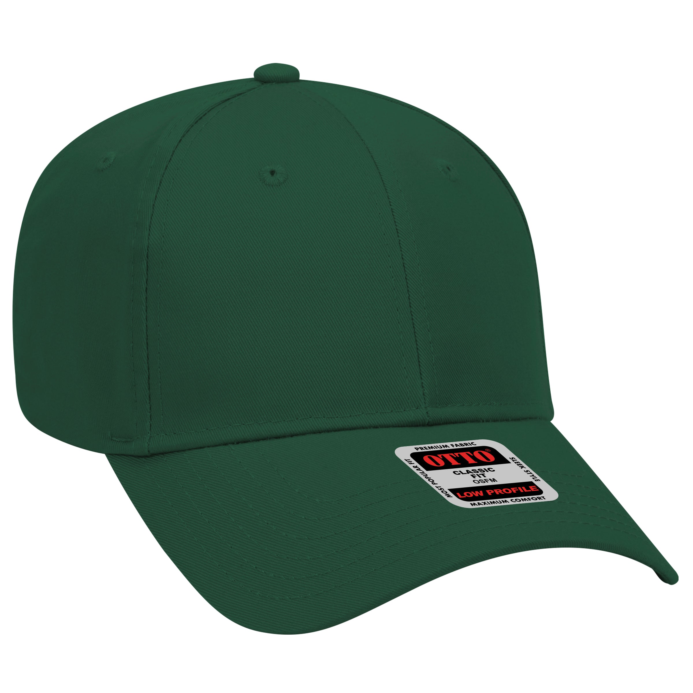 19-061 OTTO CAP 6 Panel Low Profile Baseball Cap