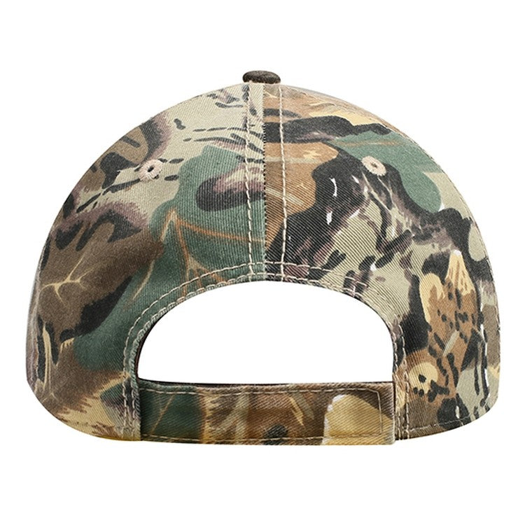 78-1130 OTTO CAP Camouflage 6 Panel Low Profile Baseball Cap