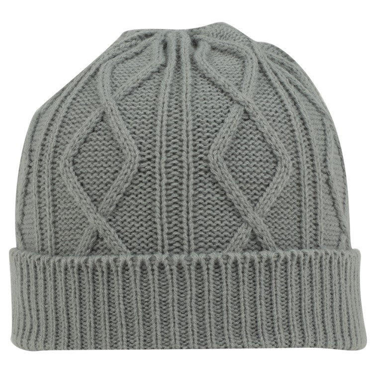 82-1215 OTTO CAP 12" Cable Knit Beanie w/ Rib Knit Cuff