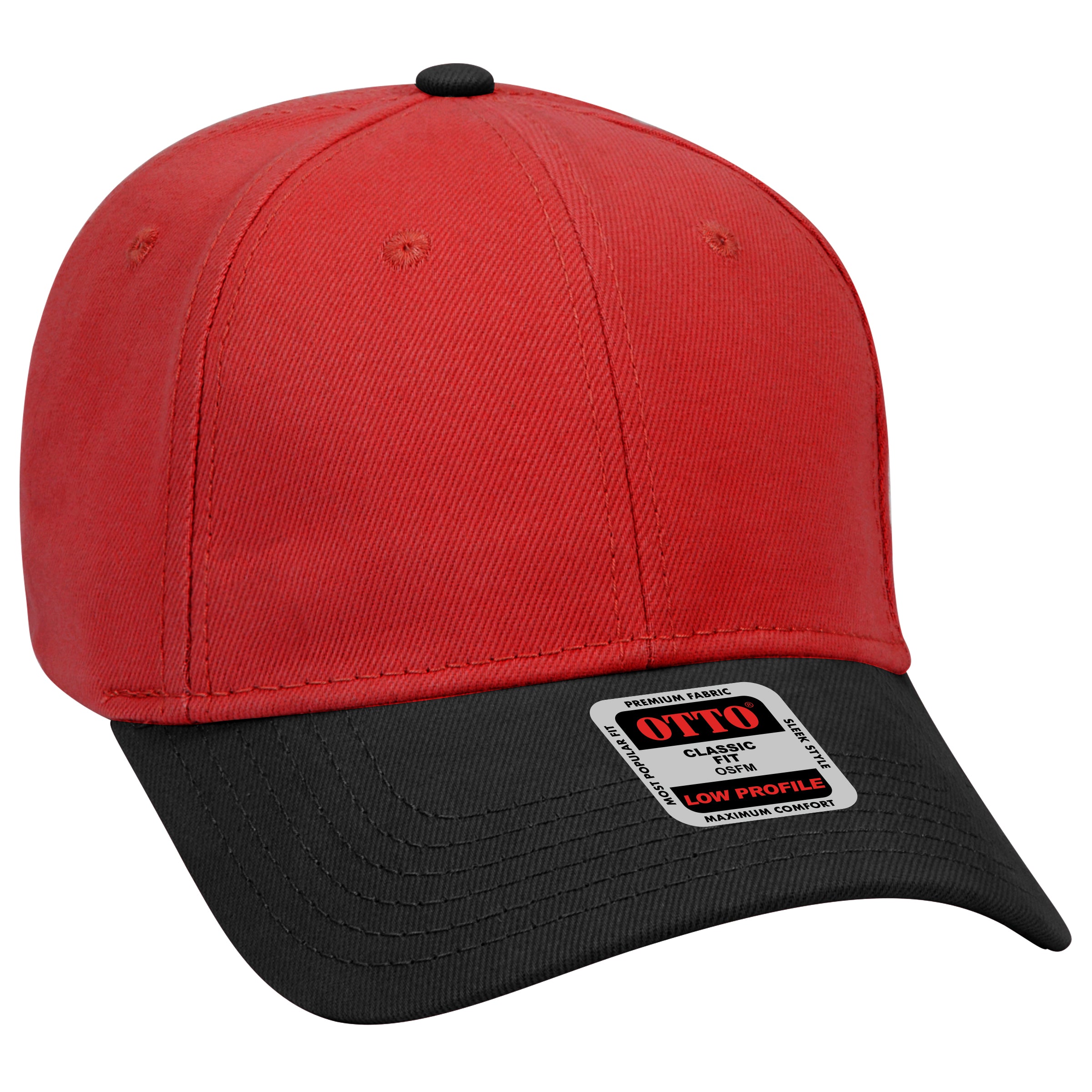 19-251 OTTO CAP 6 Panel Low Profile Baseball Cap