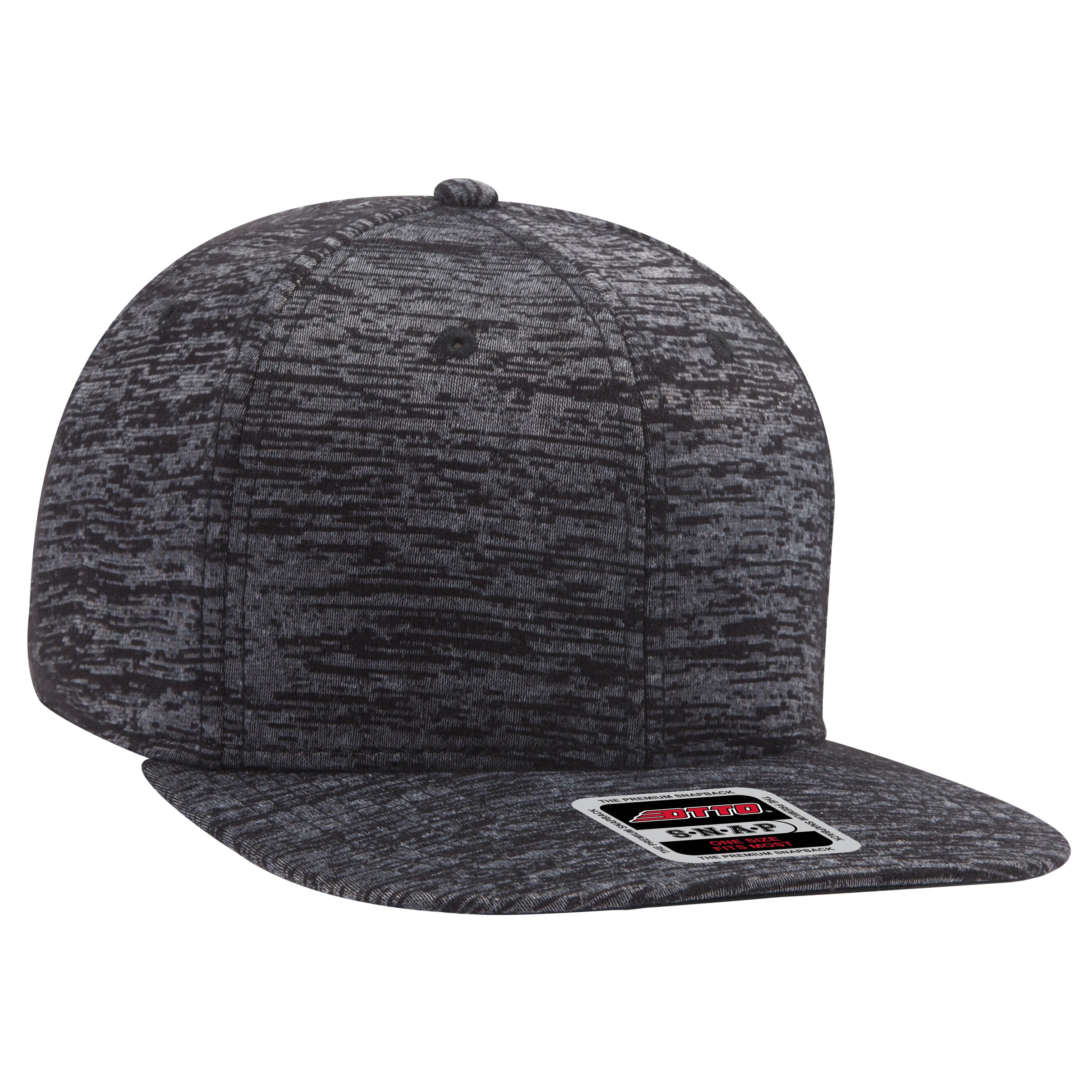 148-1218A OTTO CAP "OTTO SNAP" 6 Panel Mid Profile Snapback Hat