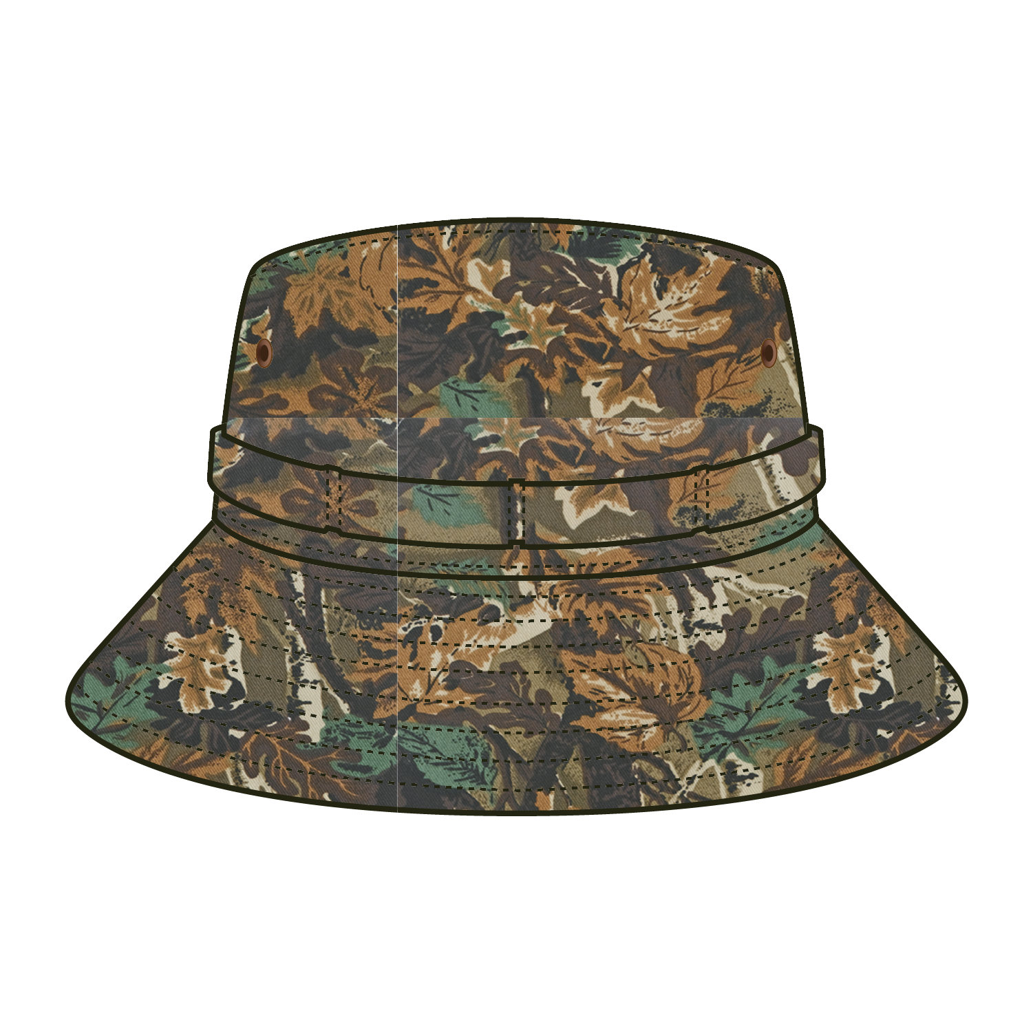 43-045 OTTO CAP Camouflage Bucket Hat