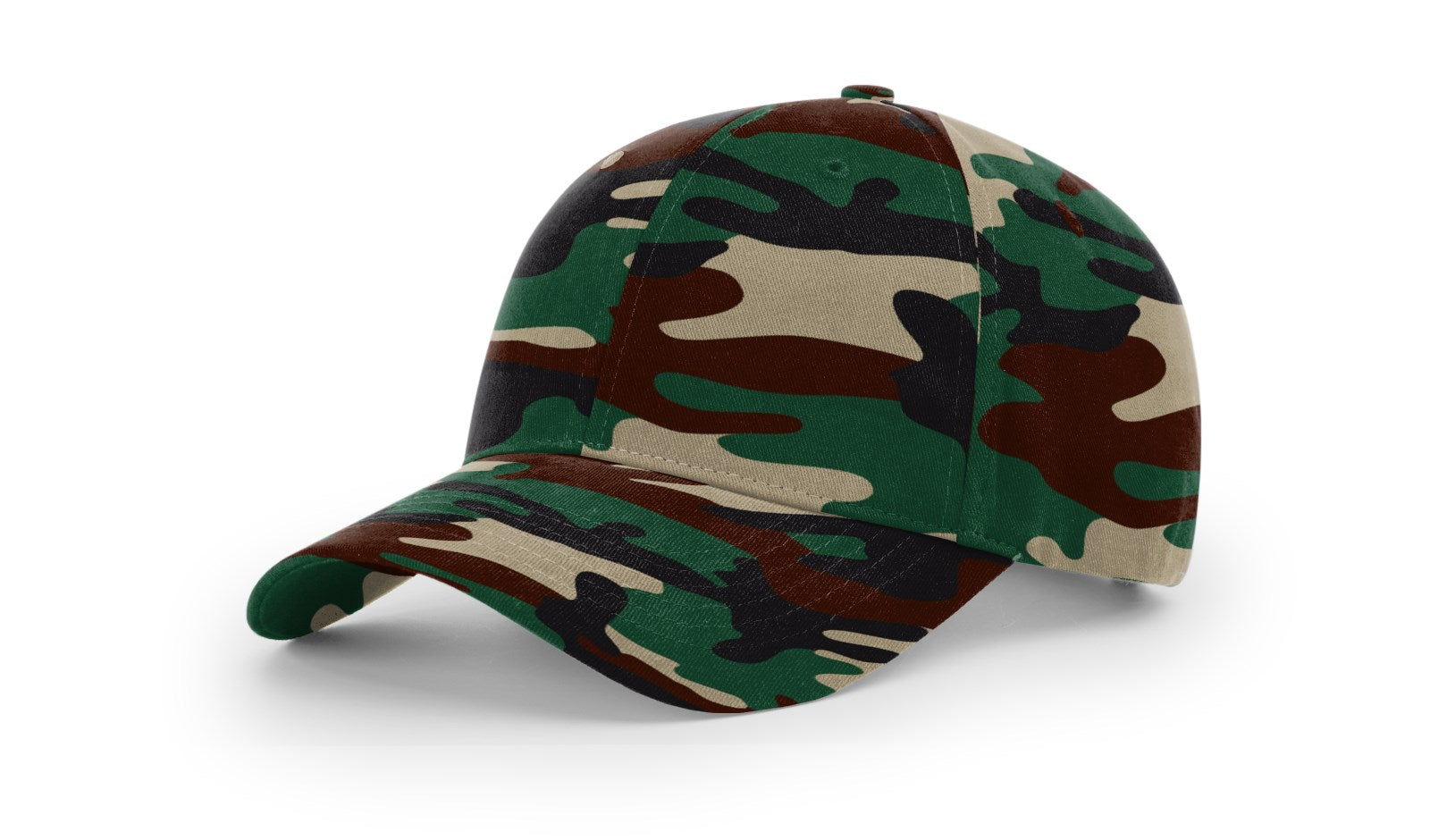 Richardson 843 Casual Twill Camo Strapback