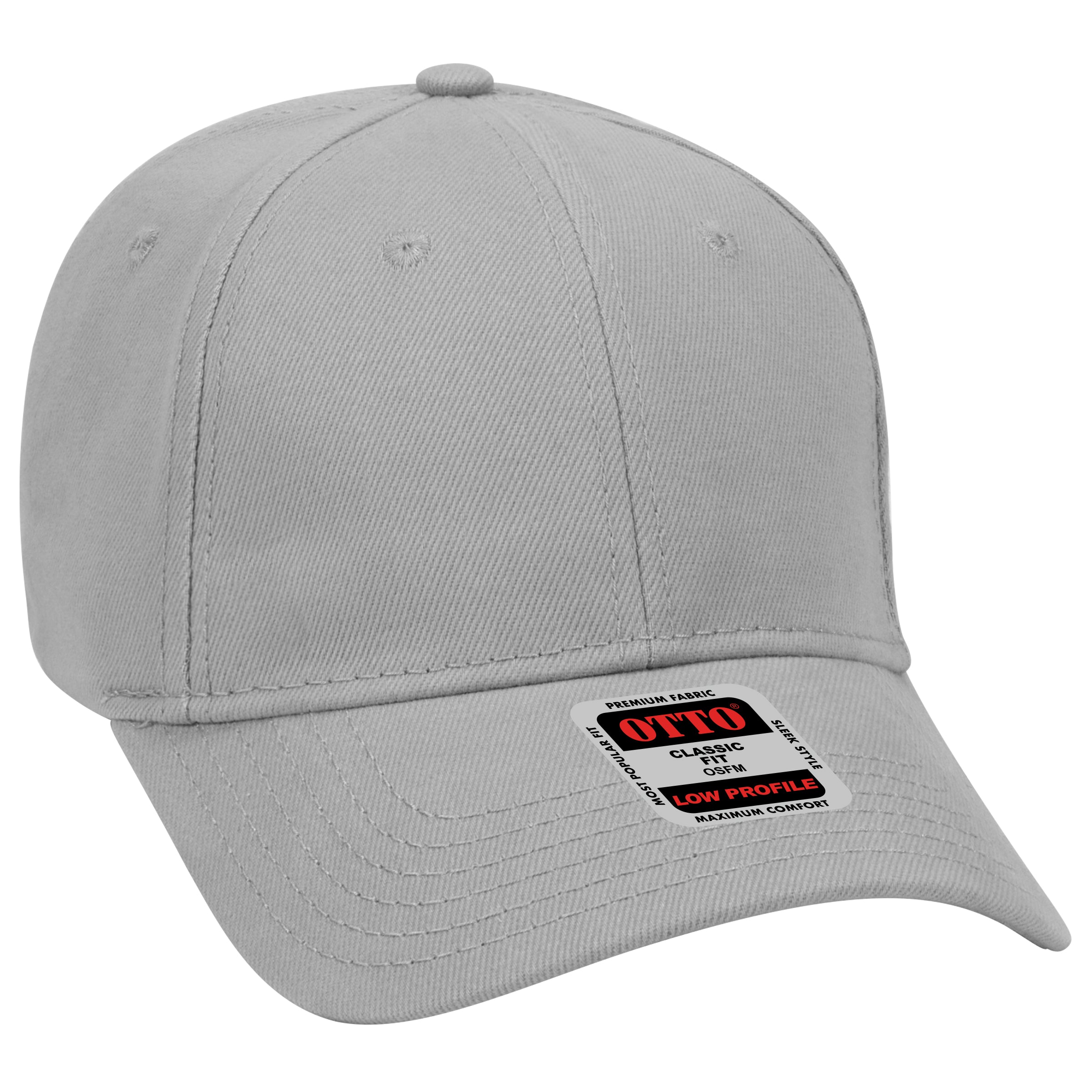 19-251 OTTO CAP 6 Panel Low Profile Baseball Cap