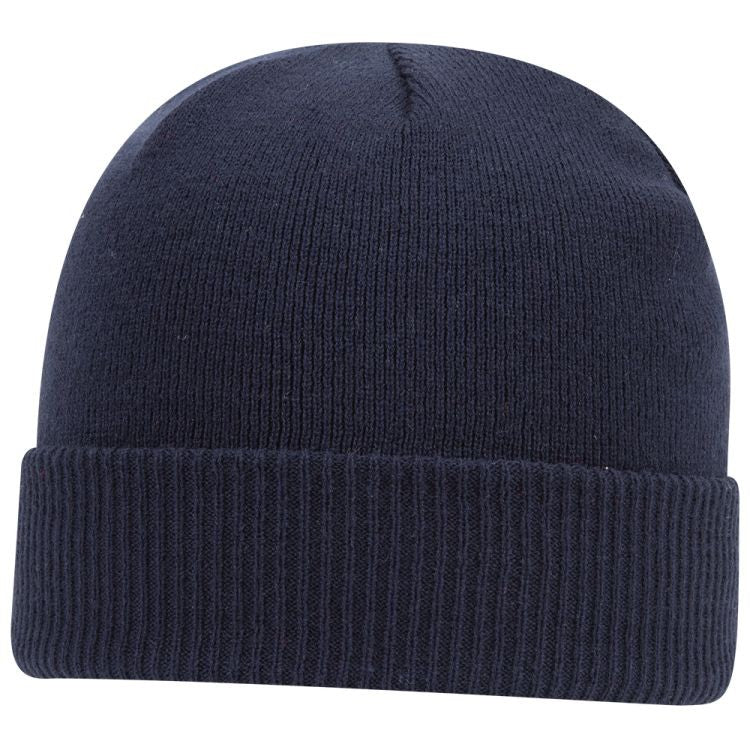 82-1238 OTTO CAP 12" Classic Knit Beanie w/ Rib Knit Cuff