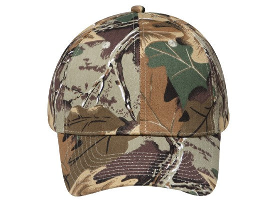 77-379 OTTO CAP "OTTO FLEX" Camouflage 6 Panel Low Profile Baseball Cap
