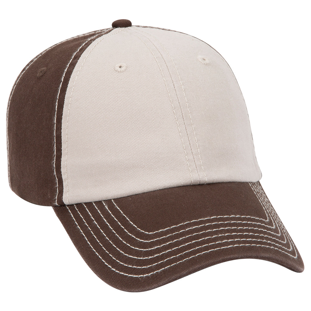 18-692 OTTO CAP 6 Panel Low Profile Dad Hat
