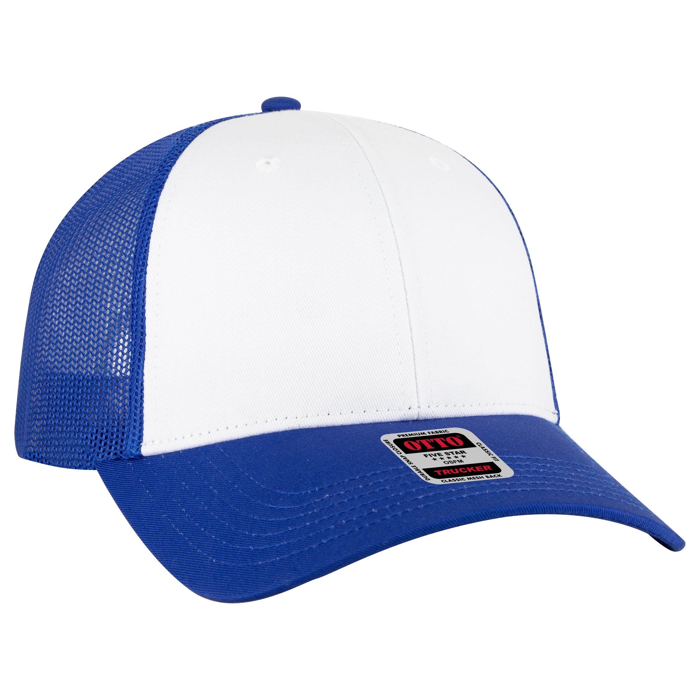 83-473 OTTO CAP 6 Panel Low Profile Mesh Back Trucker Hat
