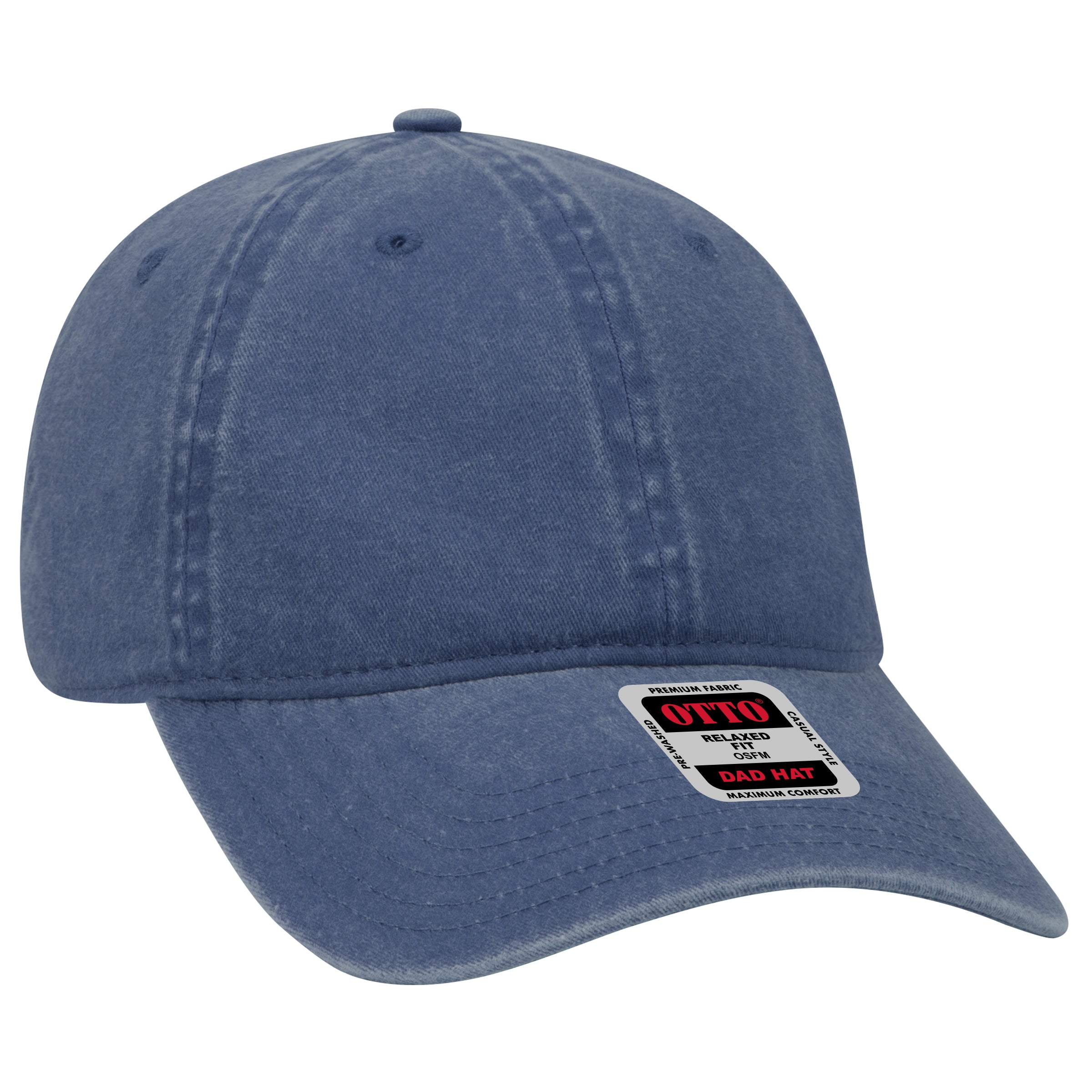 18-202 OTTO CAP 6 Panel Low Profile Dad Hat